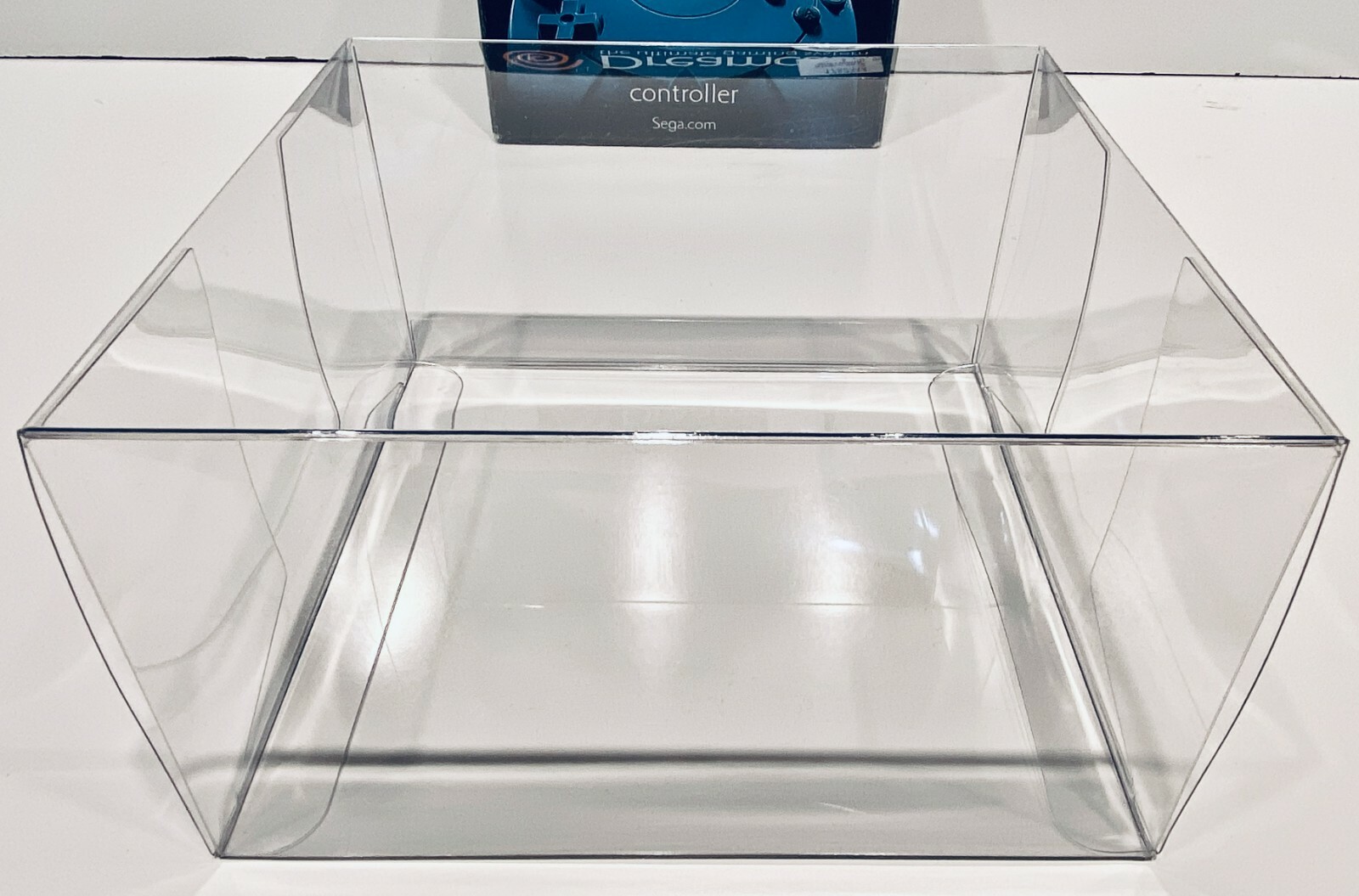 1 Box Protector for SEGA DREAMCAST CONTROLLERS! Custom Made Clear Display Case