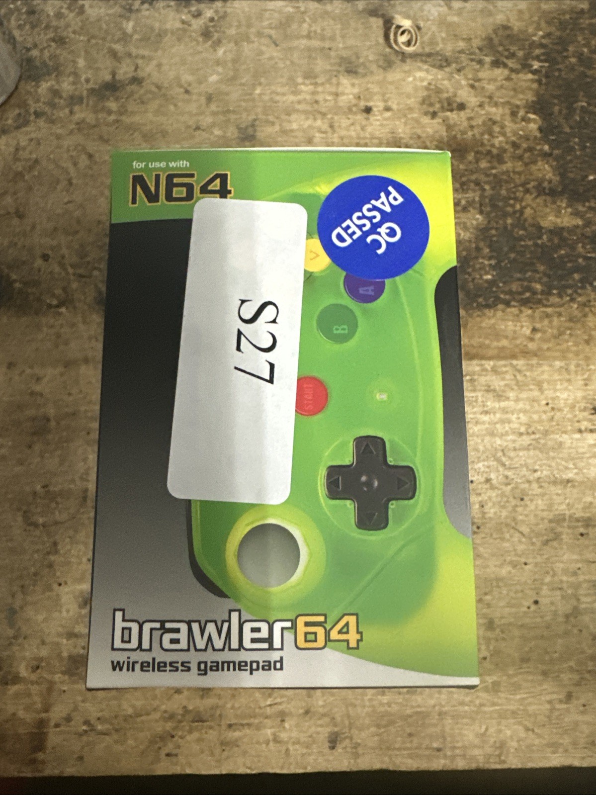 Brawler 64 Wireless Controller for Gaming Extreme Green