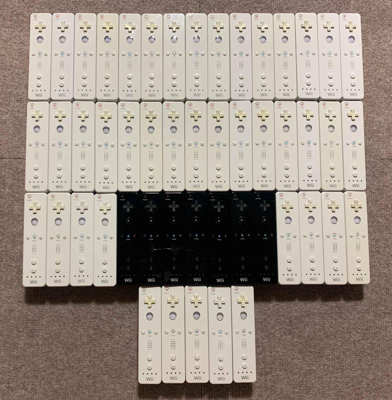 Nintendo Wii Remote RVL-003 Controller lot of 50 Tested and Work Fast ship