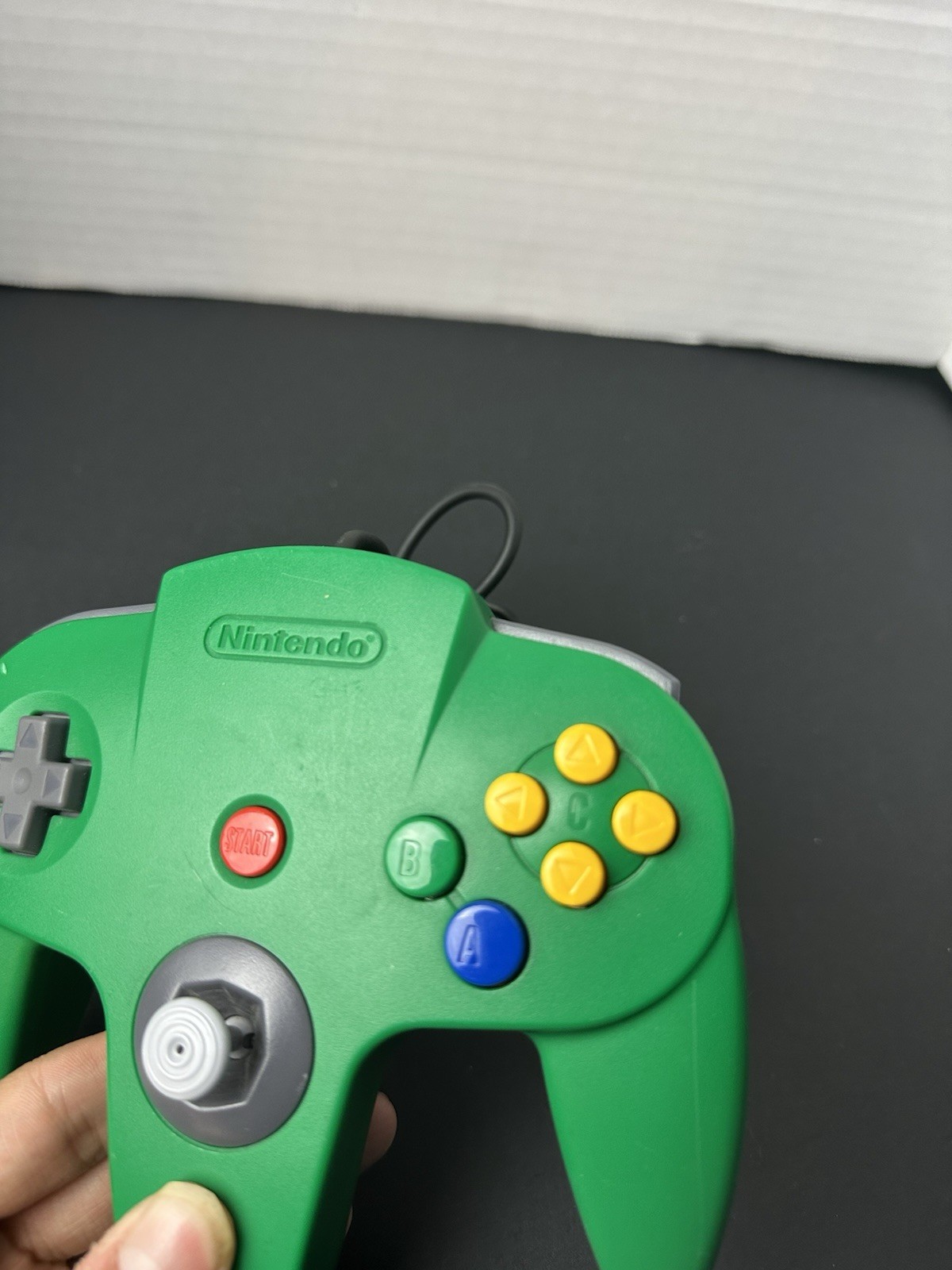 Nintendo 64 Controller: Green N64 Controller Tight Stick (NUS-005) OEM *TESTED