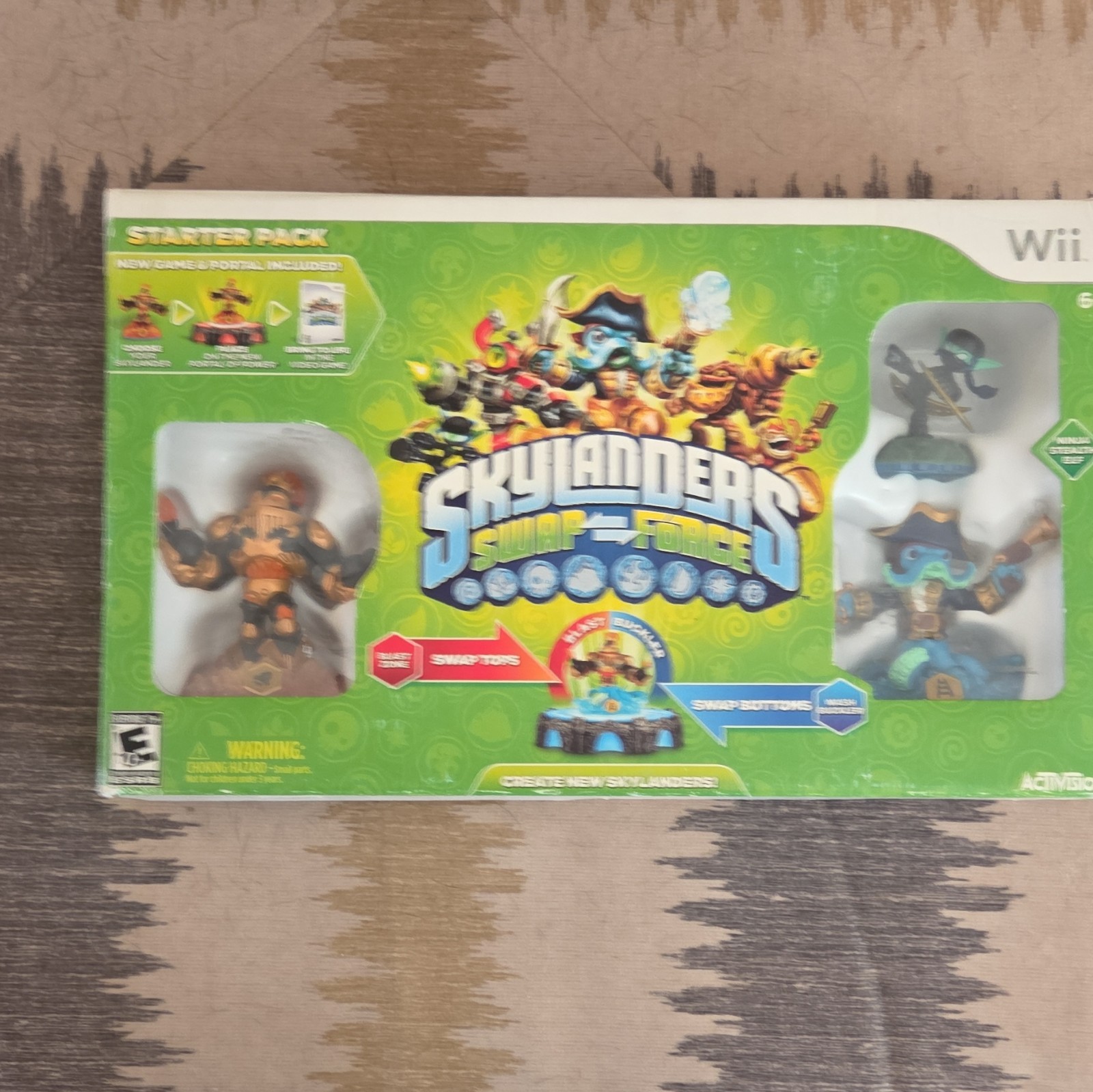 Activision Skylanders SWAP Force Starter Pack Wii – Blast Zone, Wash Buckler