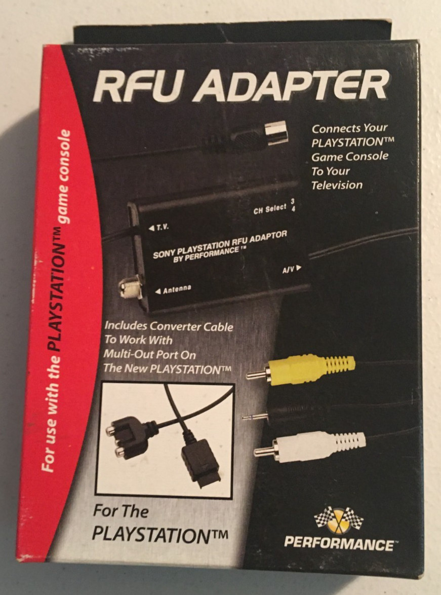 Vintage InterAct Accessories Inc. RFU Adapter for Playstation P-056 NEW IN BOX