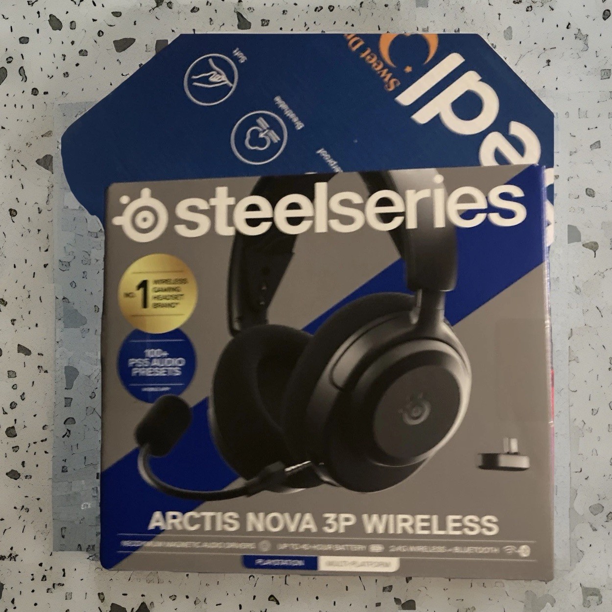 SteelSeries Arctis Nova 3P Wireless Gaming Headset Multi-Platform, Black