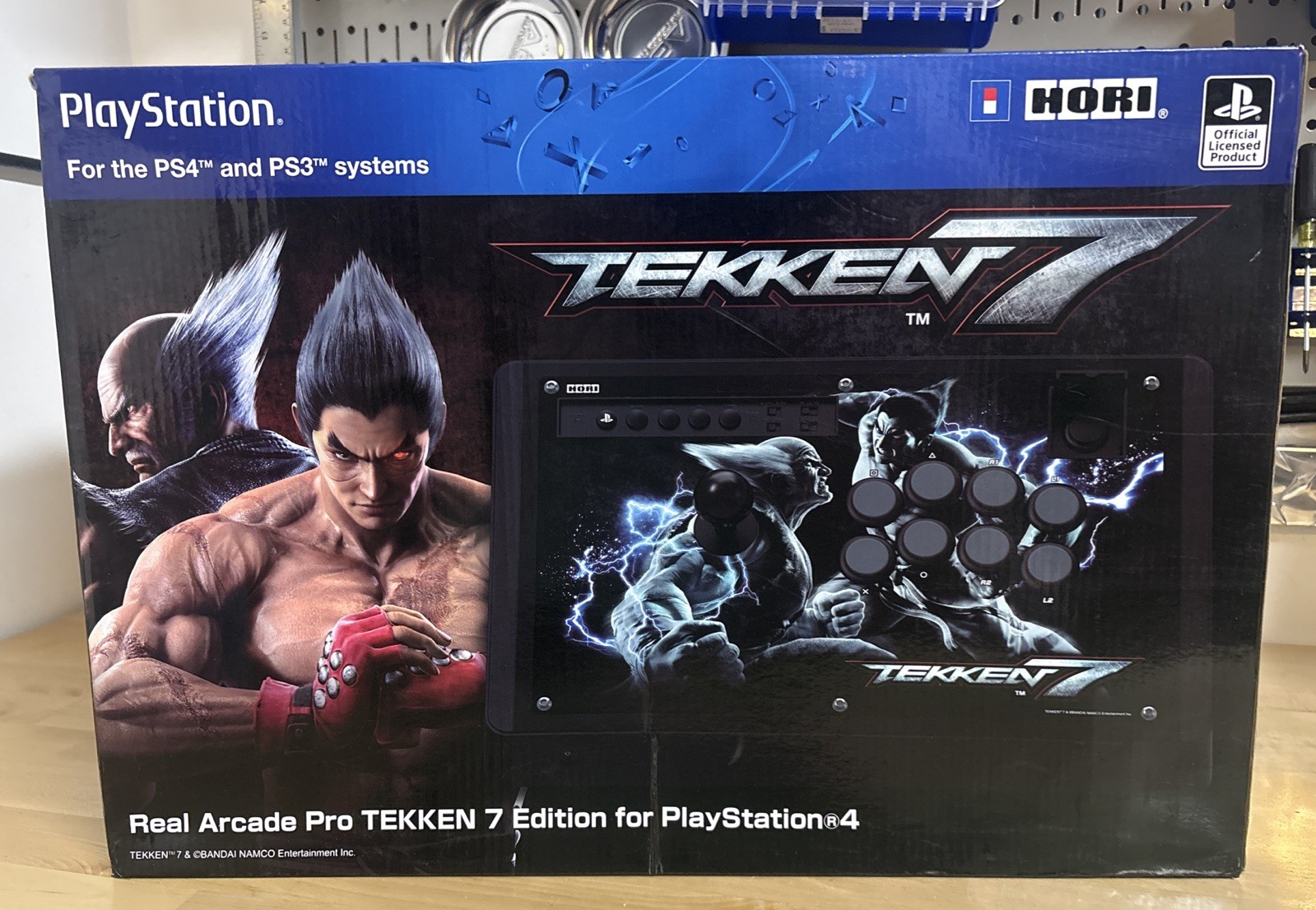 Brand New Sealed HORI TEKKEN 7 Fight Arcade Stick For PLAYSTATION 3 & 4 SONY OEM