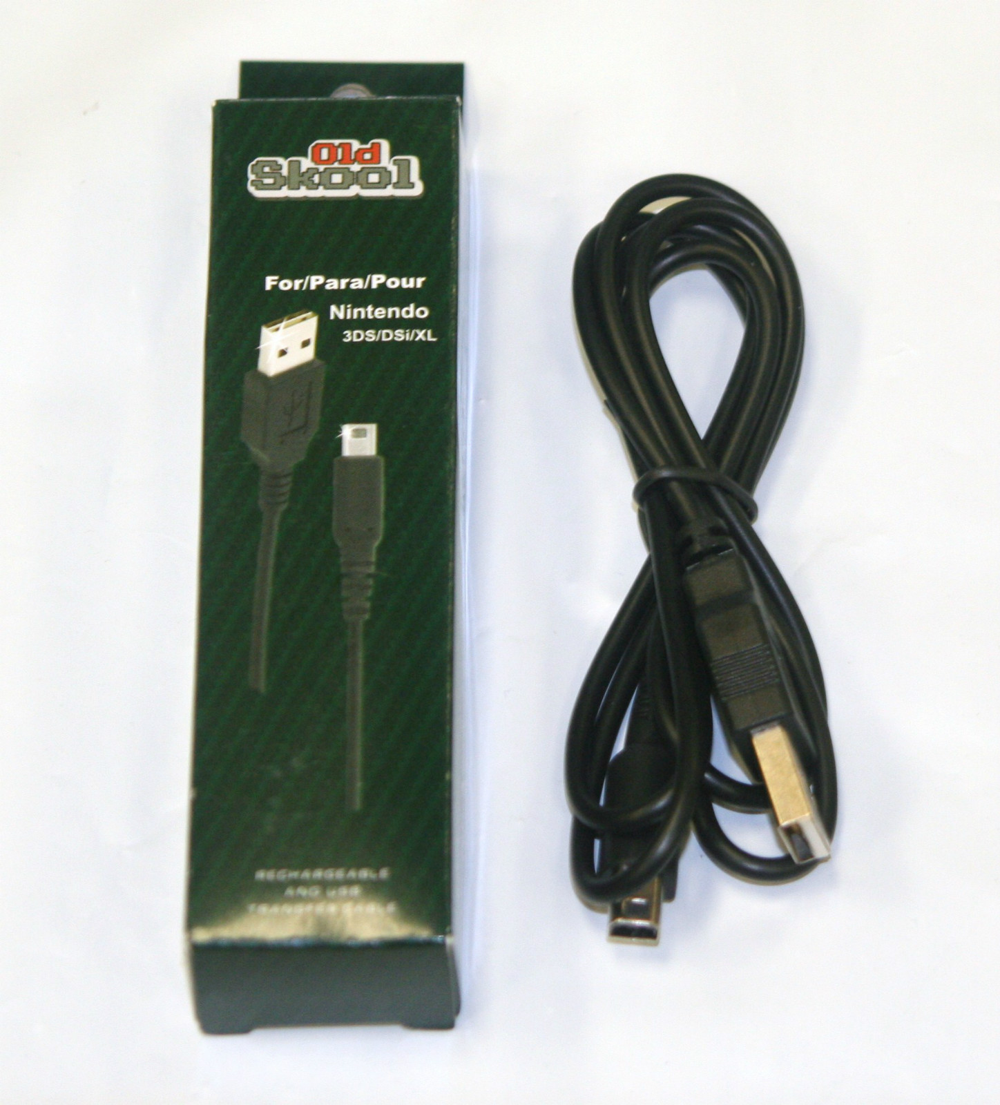 USB Charging Cable for Nintendo 3DS/DSi/NEW 3DS/2DS/XL/LL – Old Skool