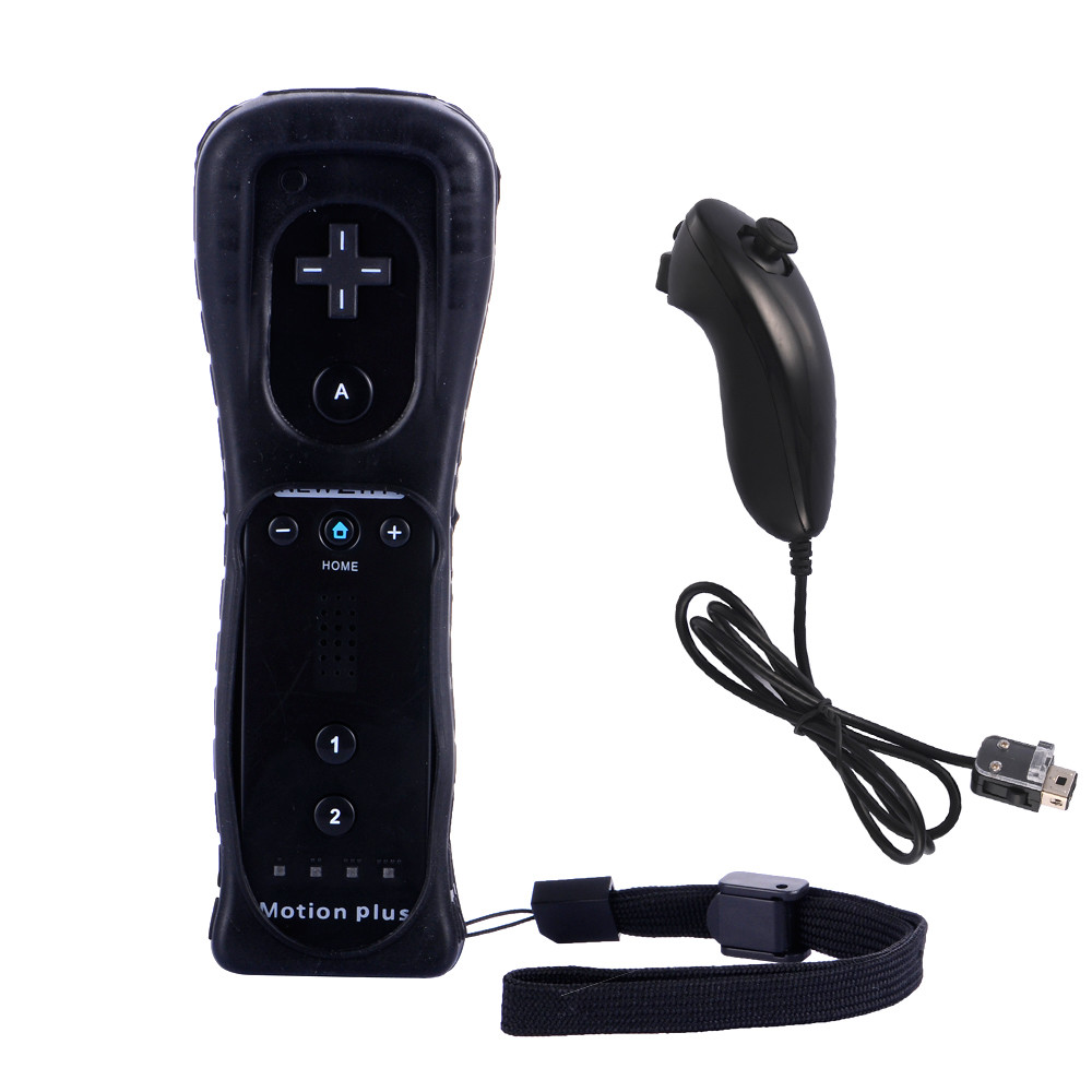 Built-in Motion Plus Remote/Nunchuck/ Wii Classic Controller for Wii Console