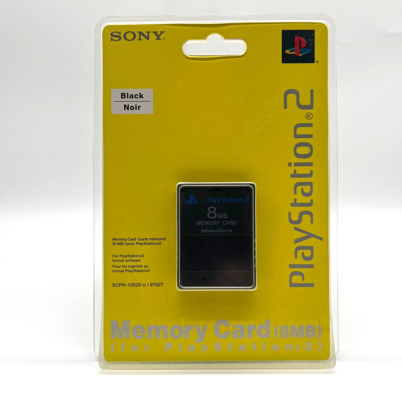 NEW ORIGINAL Sony PlayStation 2 PS2 Memory Card Black OEM Rare Collectable