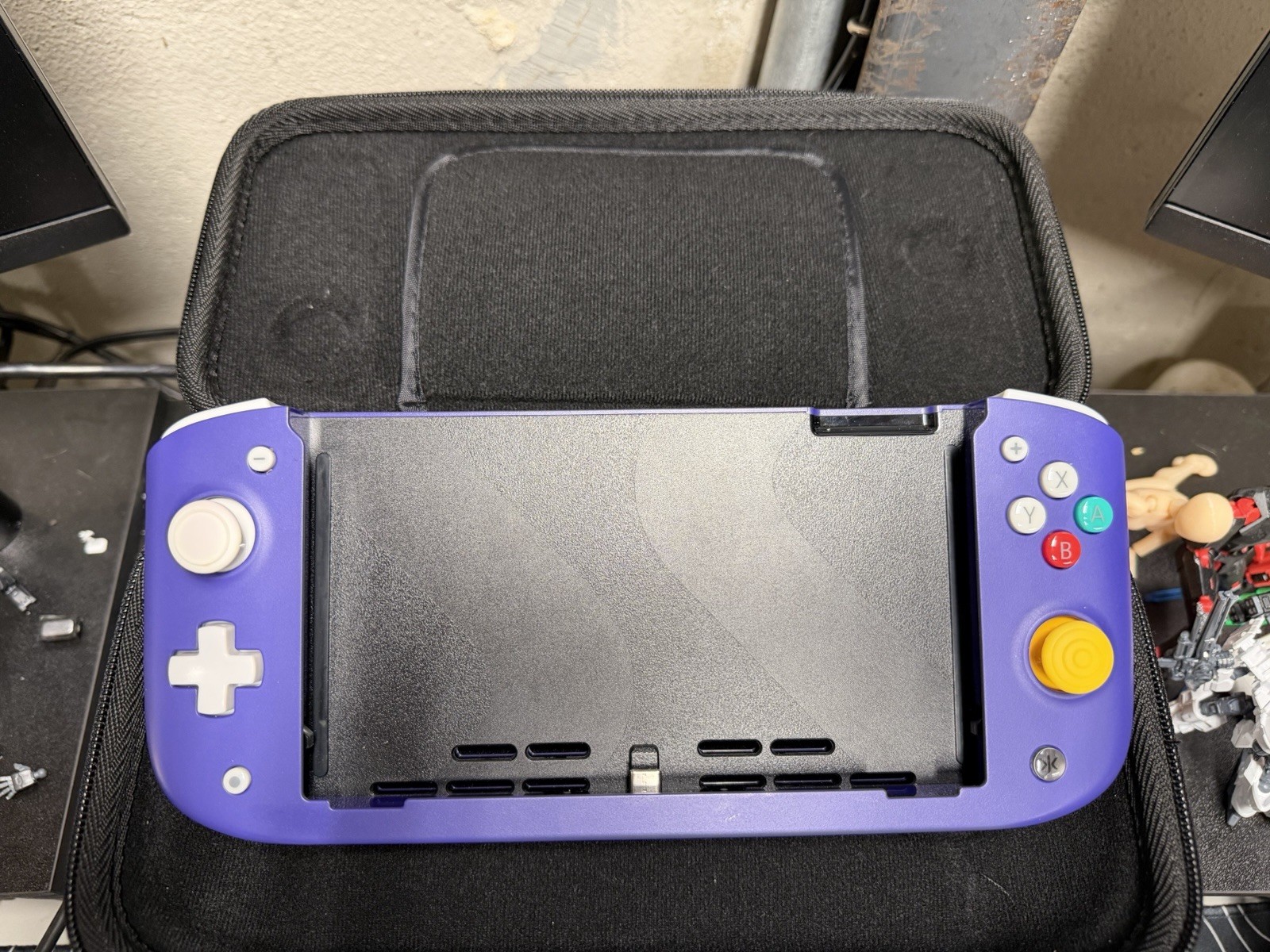 CRKD Nitro Deck Handheld Deck & Carry Case with Shoulder Strap (Retro Purple)