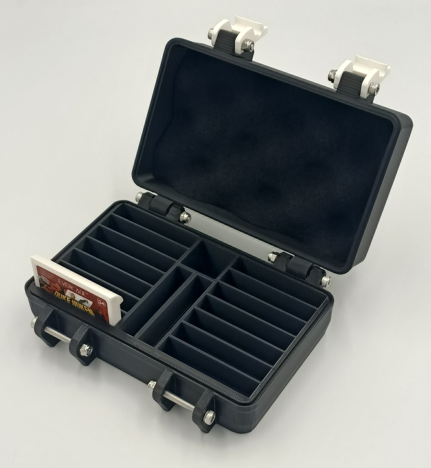 Protective Carrying Case for Evercade Cartridges – Holds 16 Games