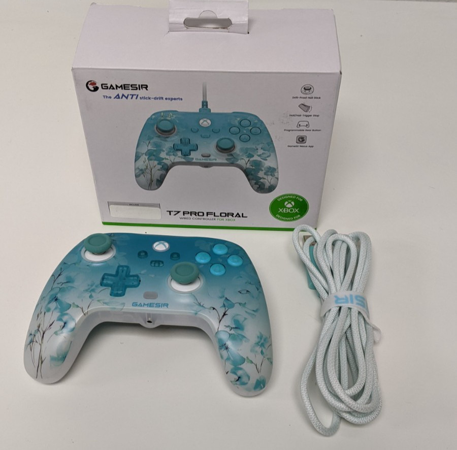 GameSir T7 Pro Floral Wired Controller for Xbox Series X|S, Xbox One & PC USB-C