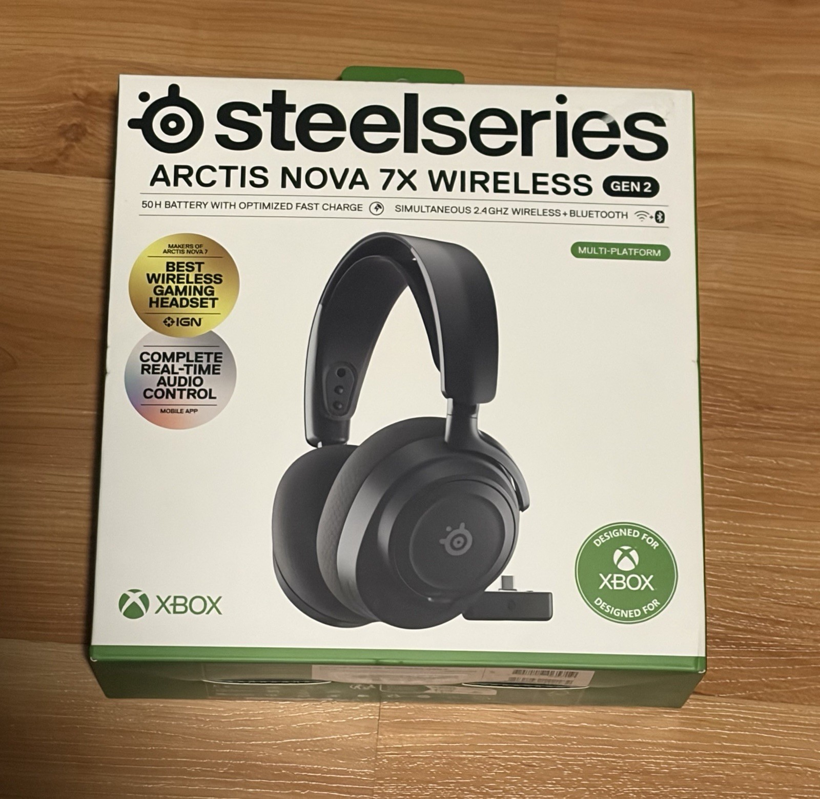 SteelSeries Arctis Nova 7X Wireless Gen 2 Gaming Headset Xbox PS5 PC NEW