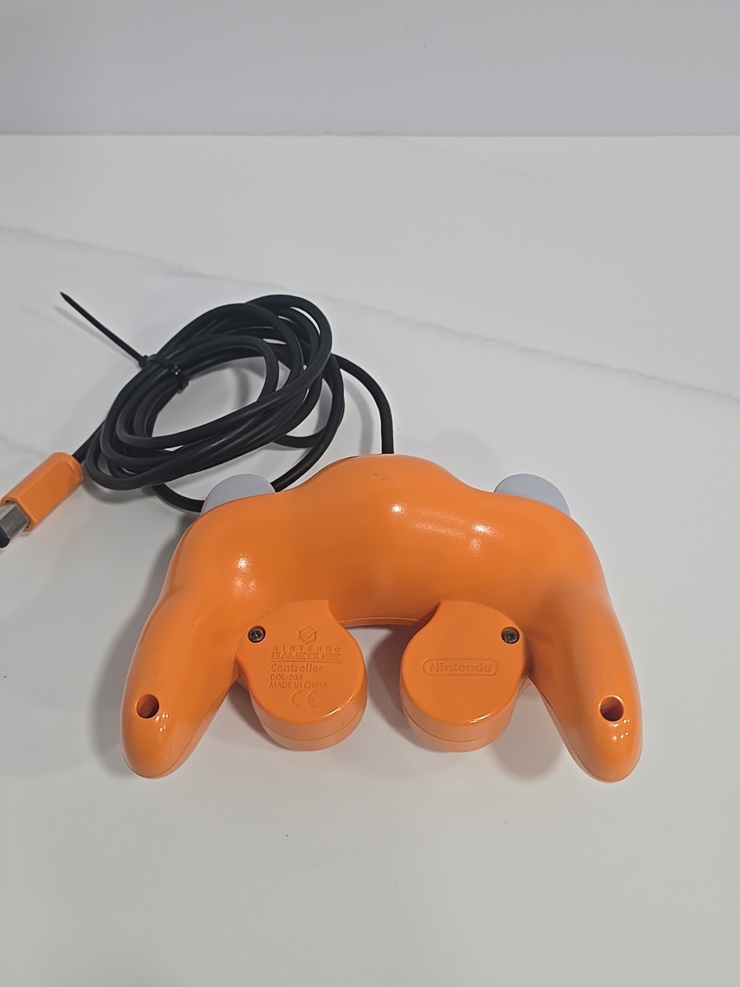 Official Nintendo GameCube Controller Spice Orange Official OEM DOL-003 WORKS