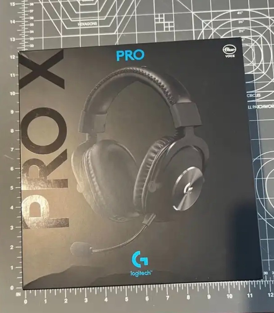 Logitech G Pro X Wired Gaming Headset (2nd Gen) with Blue Voice 981-000817
