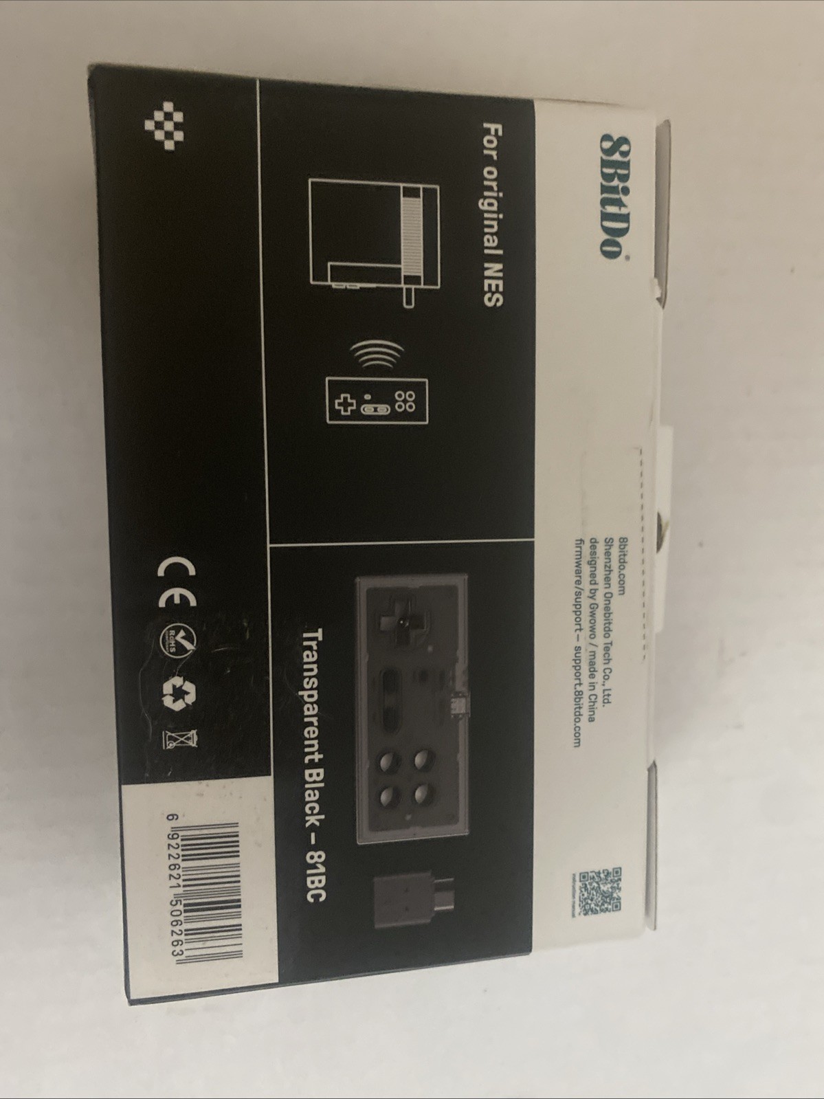 8Bitdo N30 2.4G Wireless Gamepad for NES – Transparent Edition | BRAND NEW