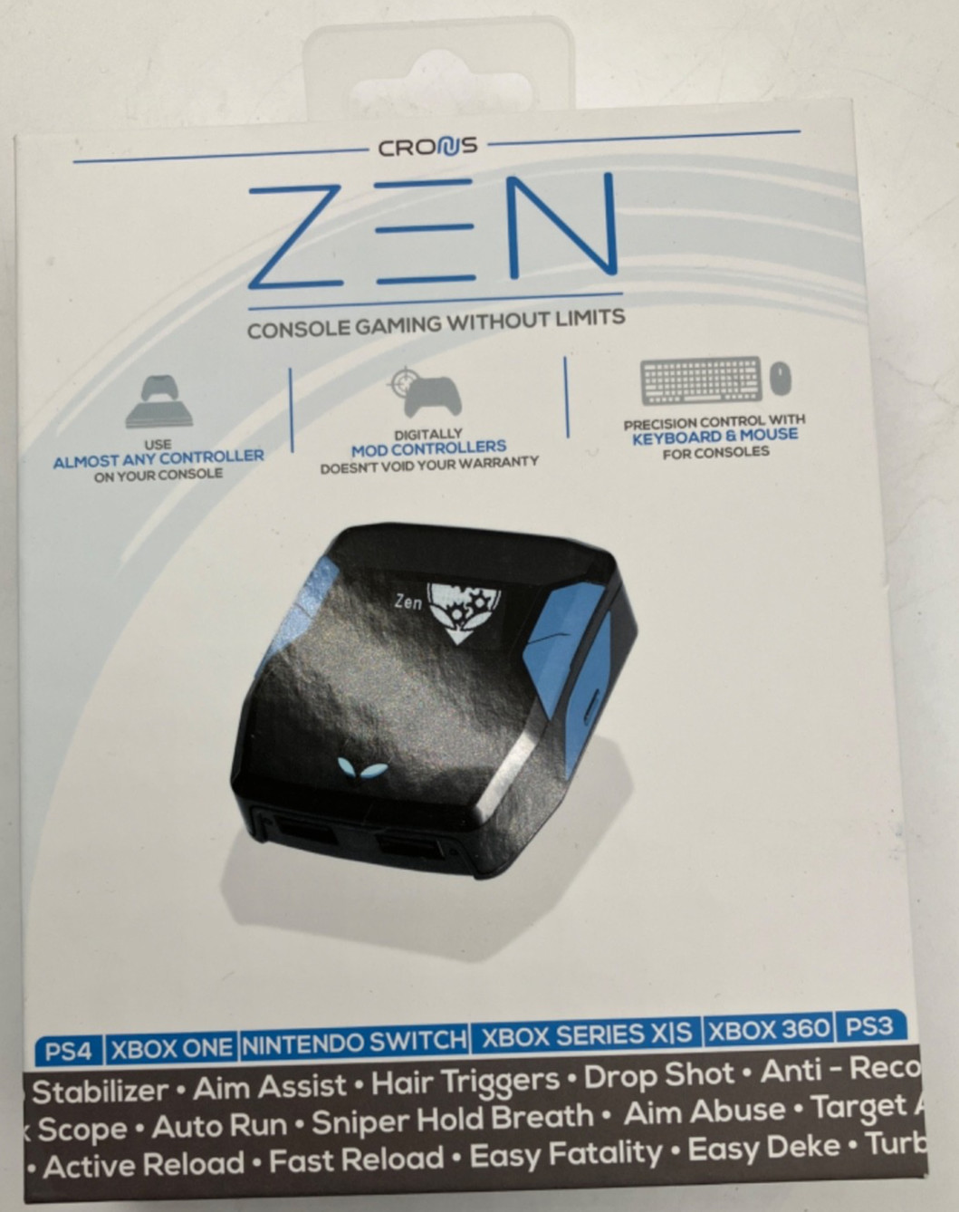 Cronus Zen Controller Emulator for Xbox, PlayStation, Nintendo and PC (CM00053)