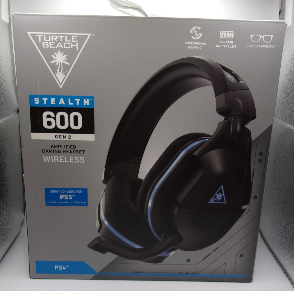 Used Turtle Beach Stealth 600 2nd Gen Wireless Gaming Headset PlayStation 5 PS4