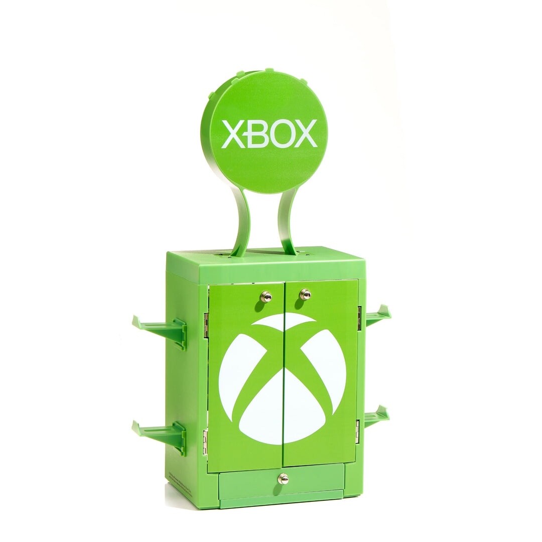 Numskull Official Xbox ‘Green Gaming Locker Controller Holder & Headset Stand