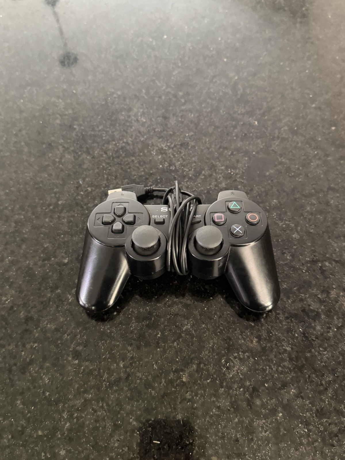Sony Playstation 3 PS3 OEM Dualshock PS3 Black Controller-DC37V-3mA – Mint