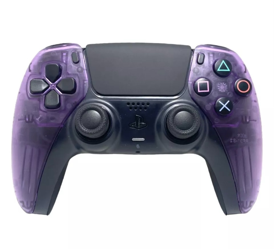 PS2 Atomic Purple Clear Purple Retro PS5 Sony DualSense Controller Playstation 5