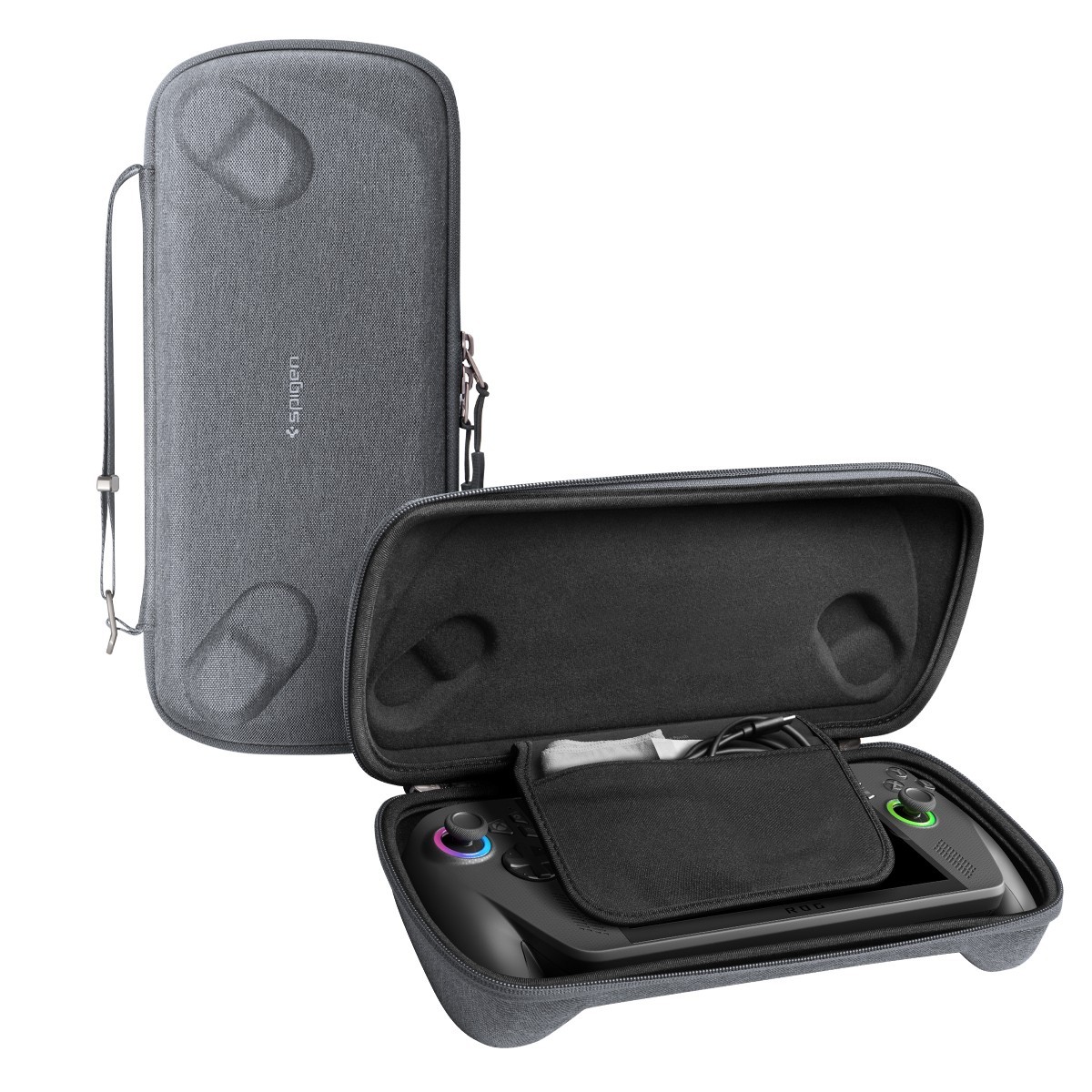 For 7″ Gaming Handheld Console | Spigen Klasden Pouch Carrying Case