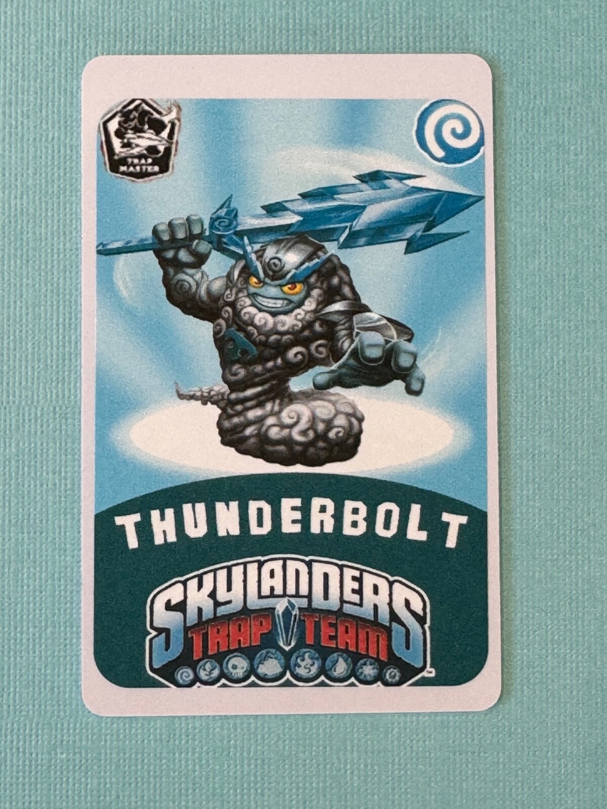 Skylanders Trap Team Master Thunderbolt w/ Maximum 65,000 coins & Level NFC Card