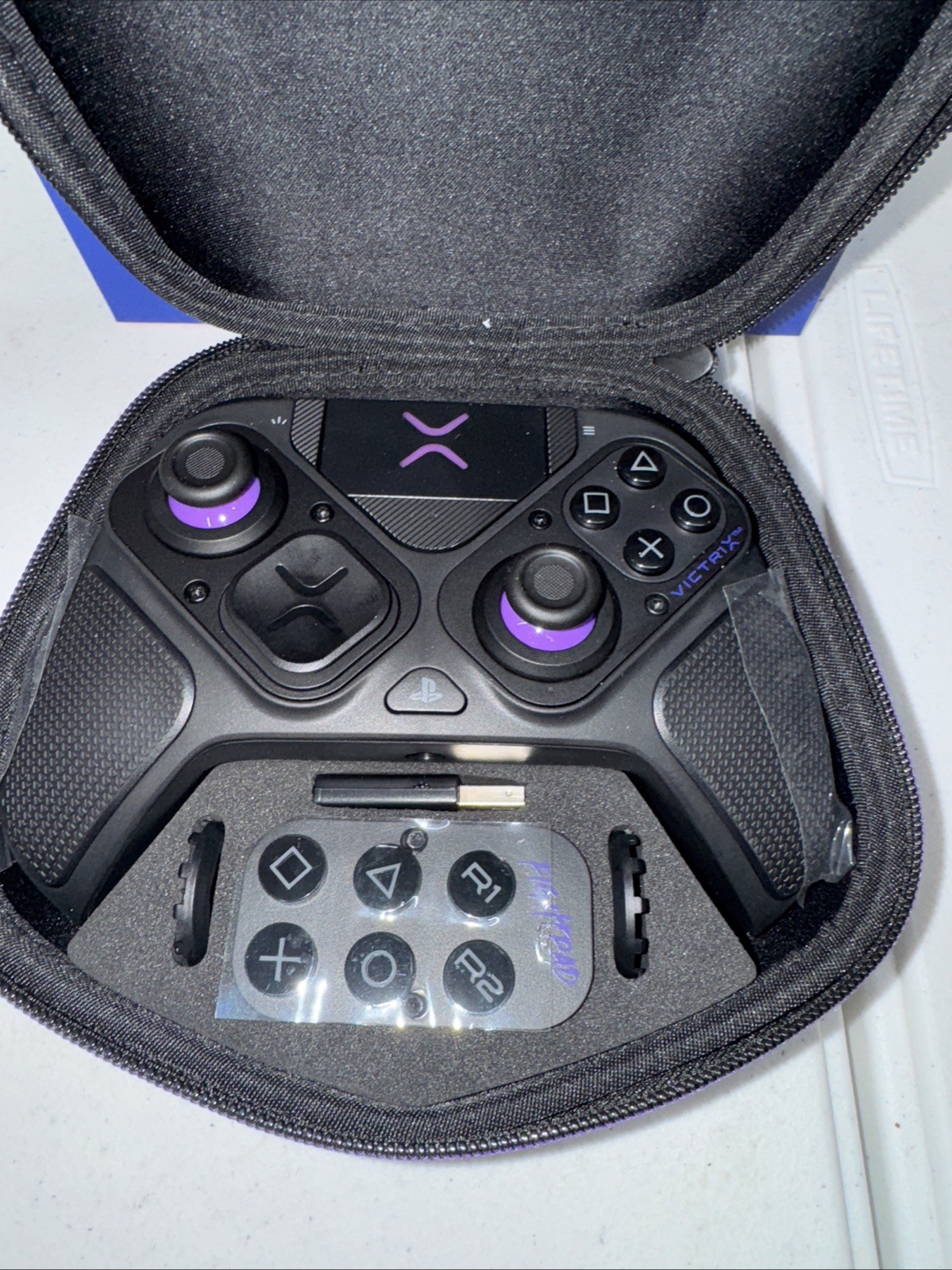 PDP Victrix Pro BFG Video Game Controller 052-002-BK for Sony PS 5, 4 & PC