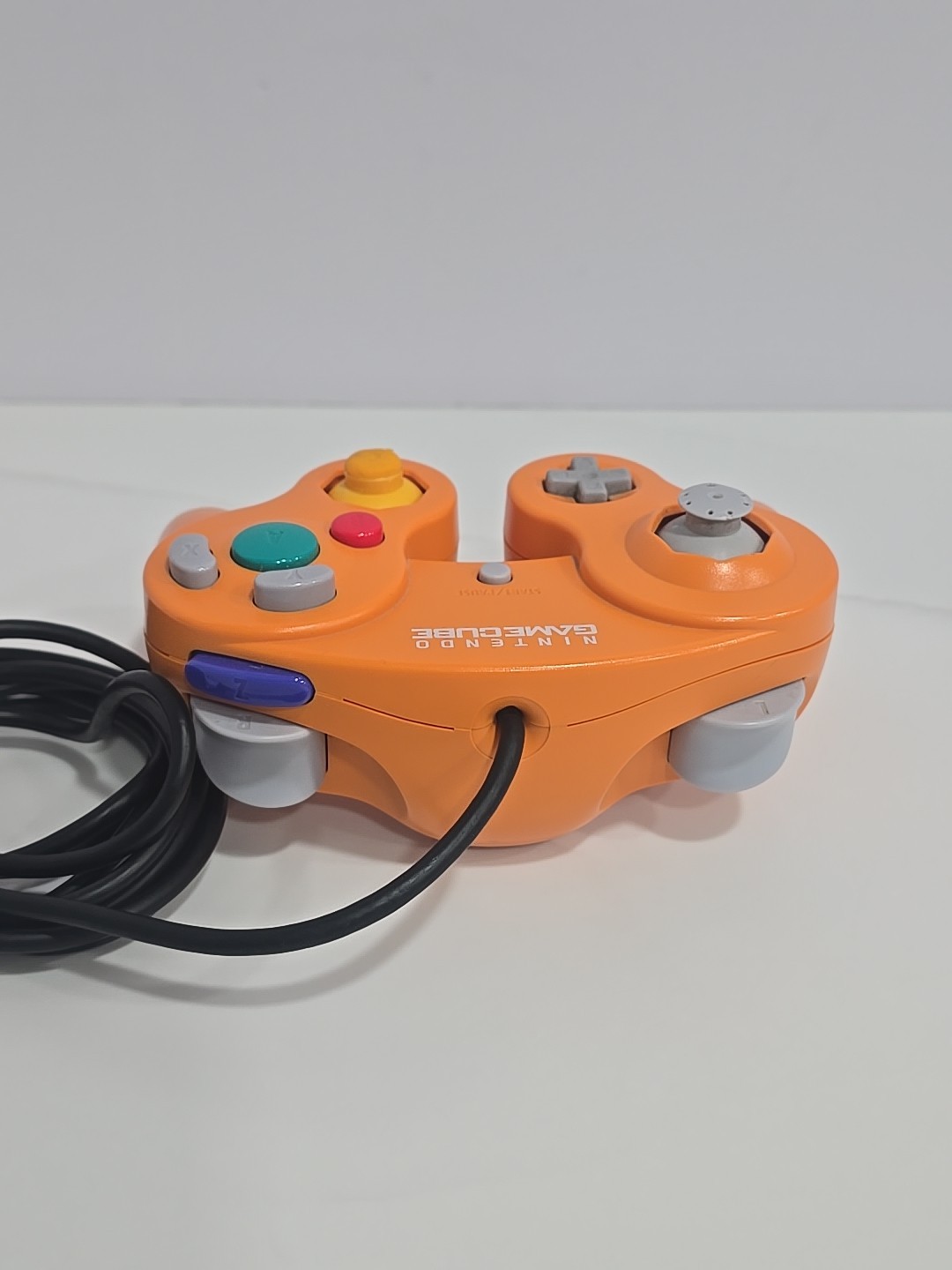 Official Nintendo GameCube Controller Spice Orange Official OEM DOL-003 WORKS