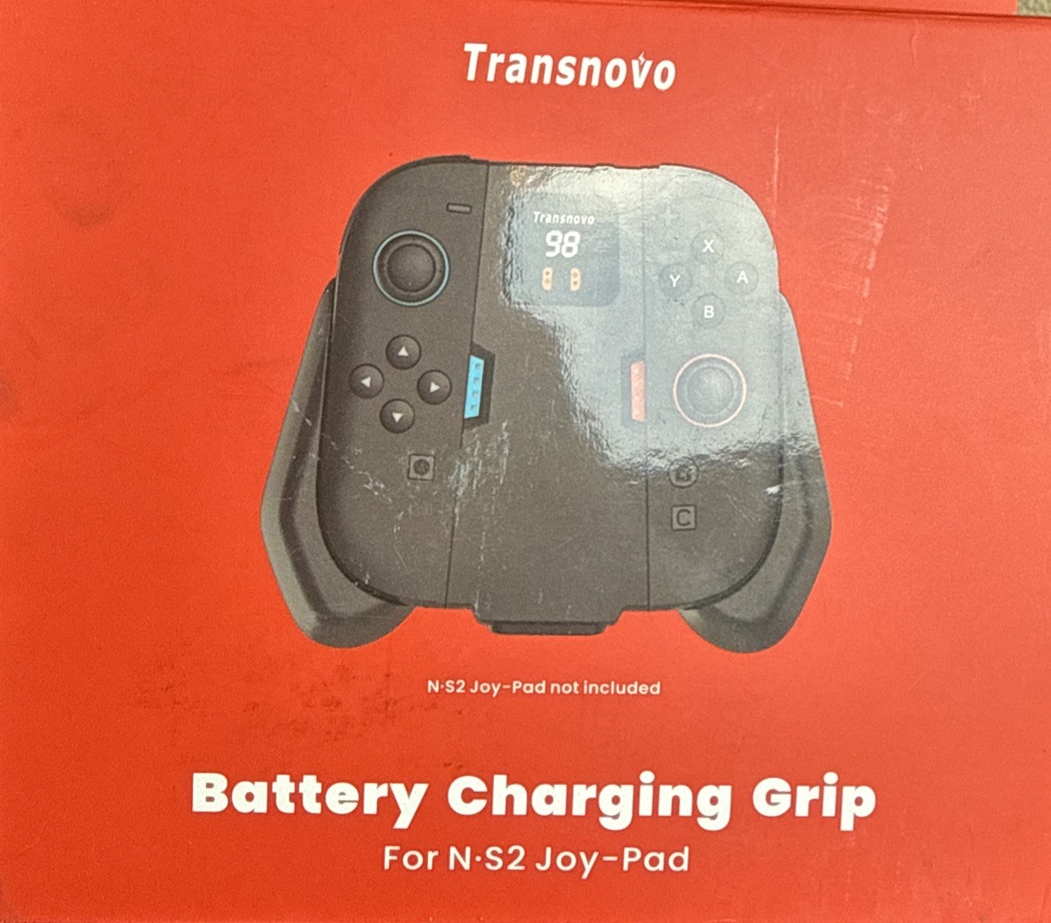 Magnetic Charging Grip for Nintendo Switch 2 Joy Con Comfortable Charger Grip