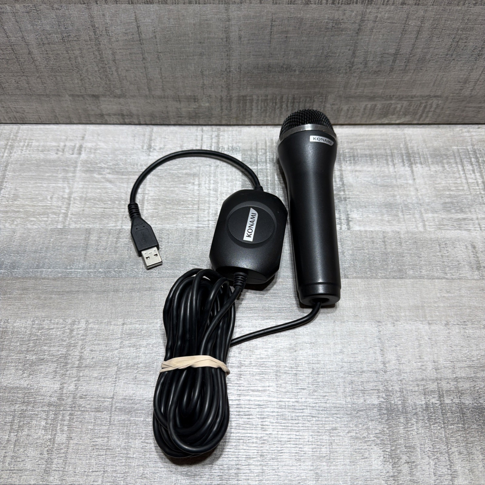 Logitech Konami Black USB Microphone MIC A-0060A Xbox 360, PS3, Wii and PC