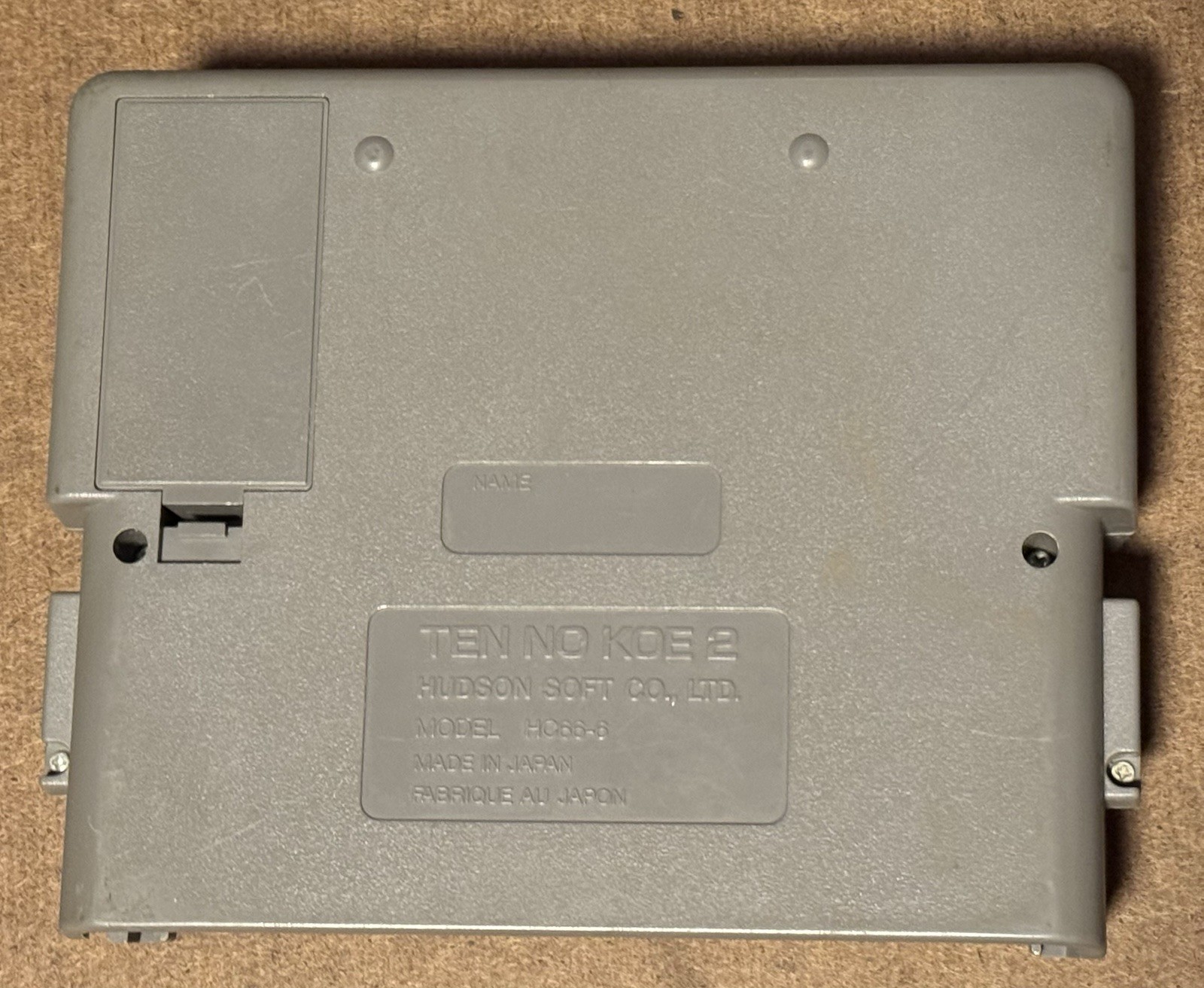 NEC PC-Engine TENNOKOE 2 TEN NO KOE 2 Backup Unit Japan Import US Seller