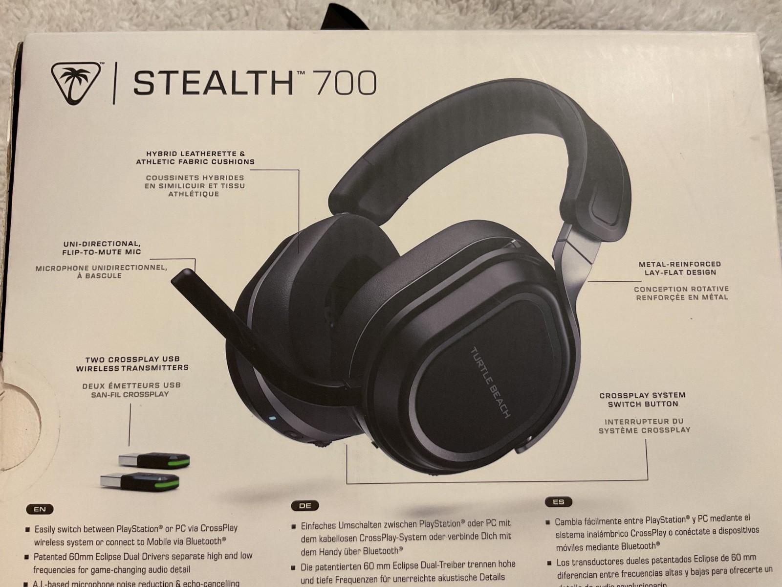 Turtle Beach Stealth 700 Gen 3 Wireless Multiplatform Gaming Headset Playstation
