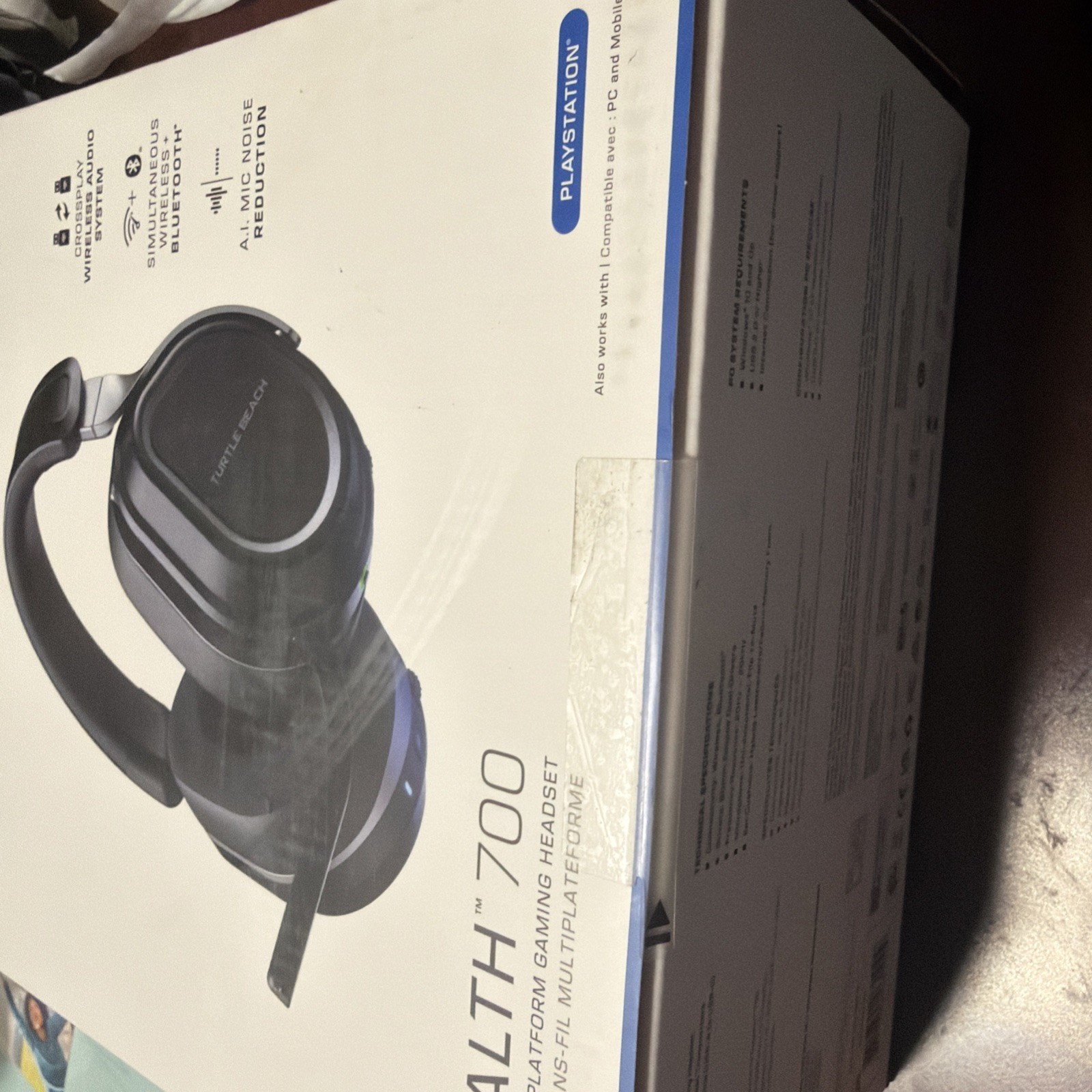 New/Sealed Turtle Beach Stealth 700 Gen 3 Gaming Headset PlayStation Bluetooth