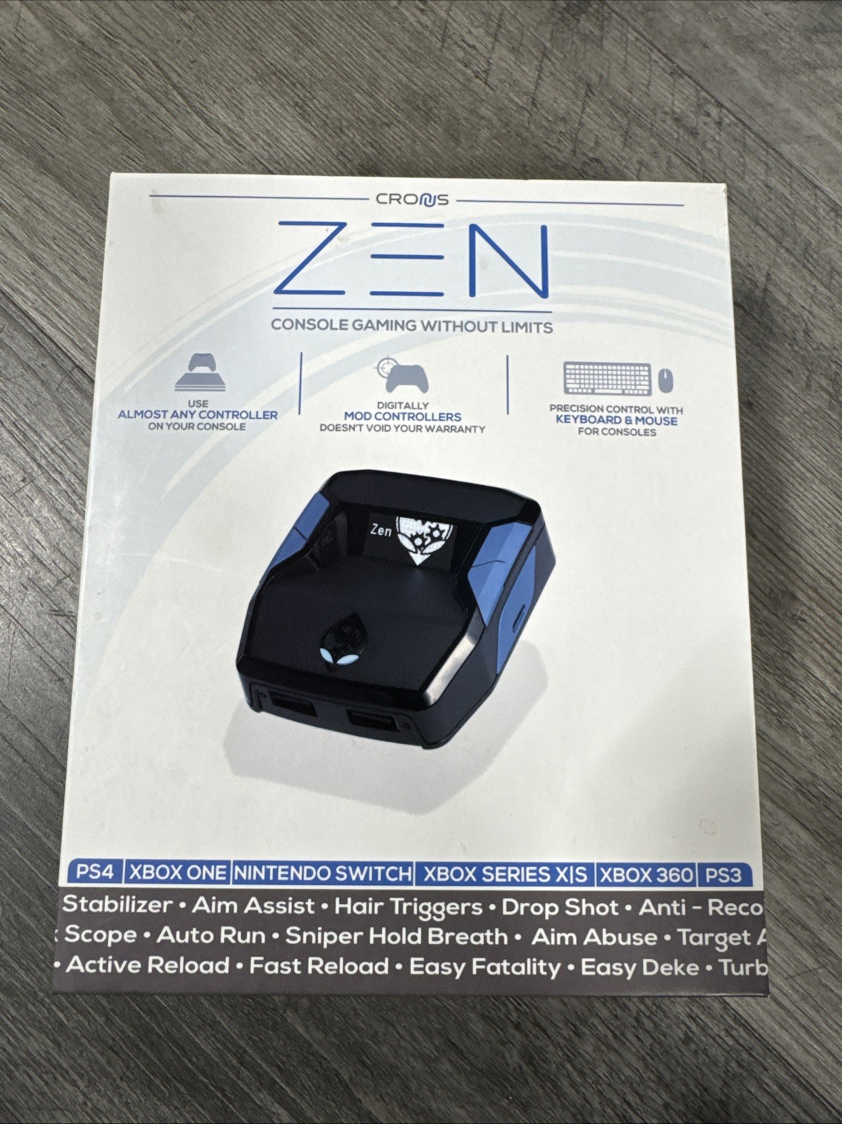 Used Cronus Zen Premier Console Controller Adapter