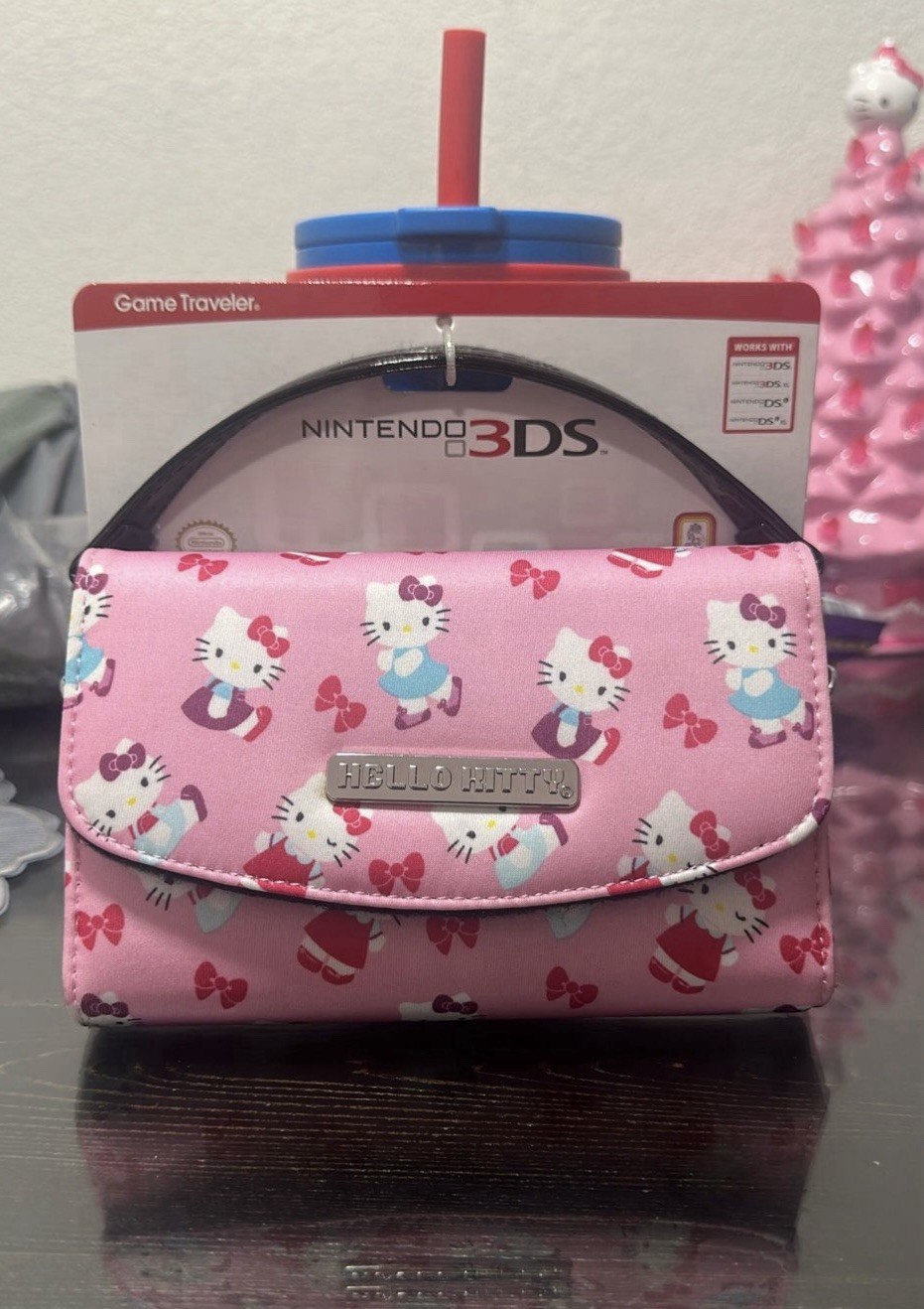 Hello Kitty Pink Nintendo 3DS Carrying Case XL,DSL Sealed