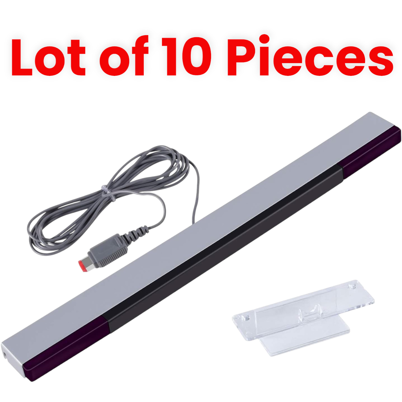 10 piece Sensor Bar for Nintendo Wii Wii U Controller Infrared IR RVL-014 Motion