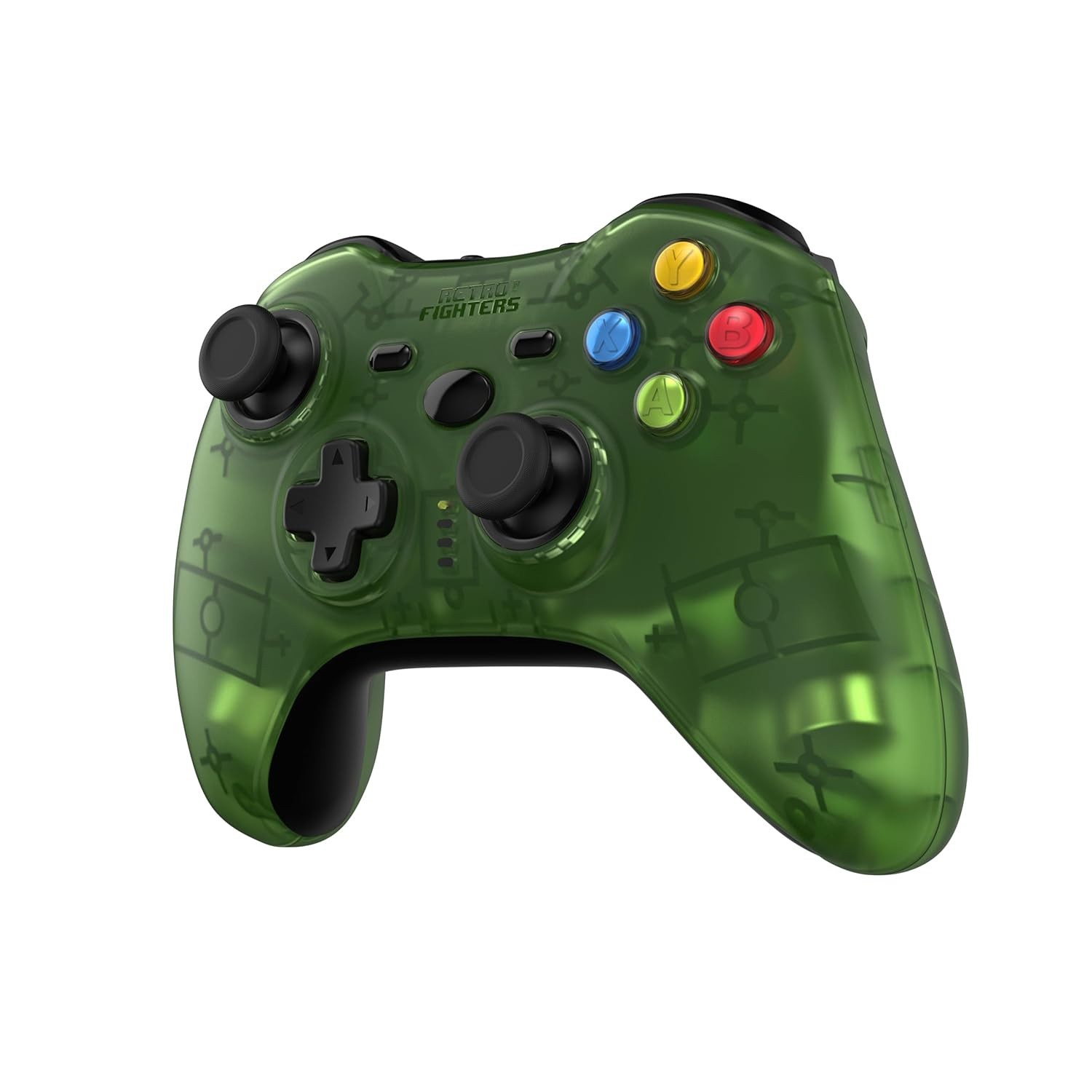 Retro Fighters Hunter 360 Wireless Controller Green – Xbox 360, PC – Brand New