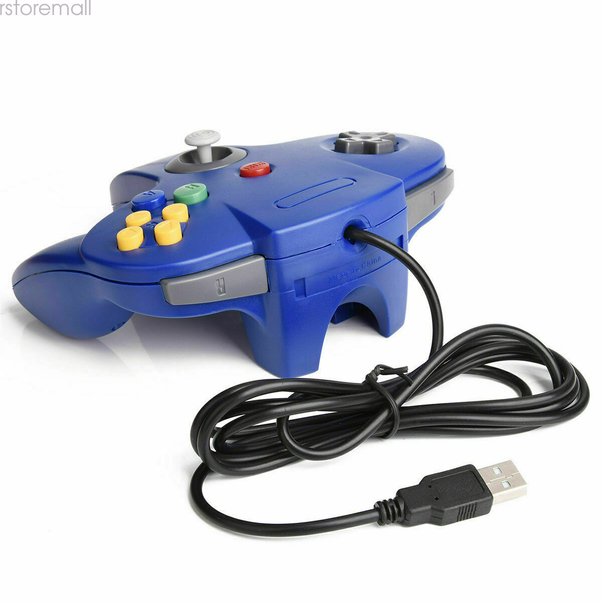 N64 Gamepad USB Controller Joystick for Nintendo 64 PC Mac Computer Games New