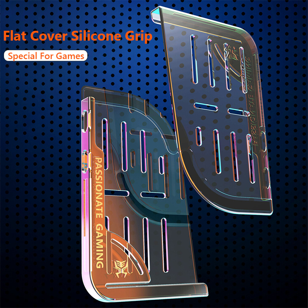 Z25 2Pcs Soft Silicone Auxiliary Mobile Game Holder Gaming Handle for PUBG iPad