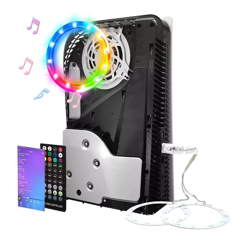 LED Light Strip RGB 8 Color Effects Light Pickup Light Strip for Console