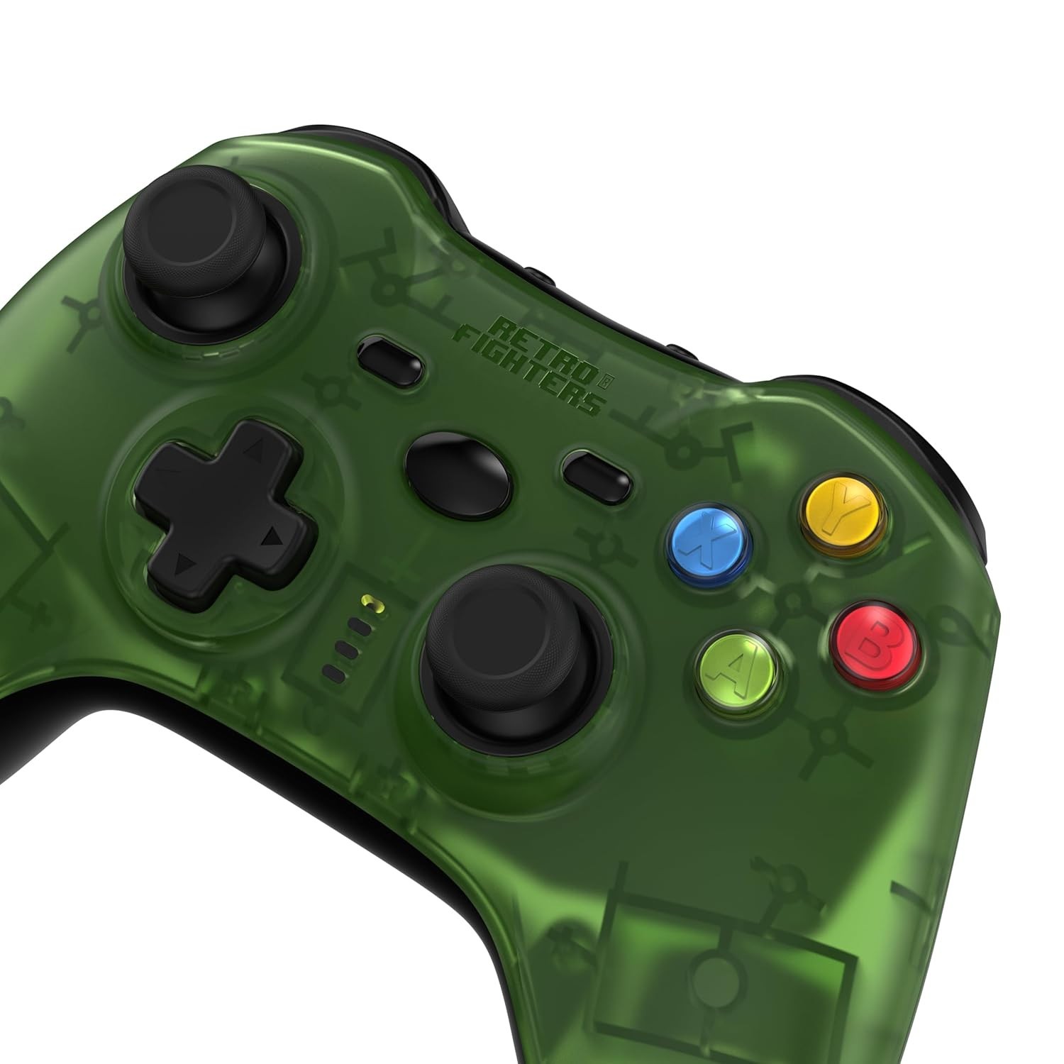 Retro Fighters Hunter 360 Wireless Controller Green – Xbox 360, PC – Brand New