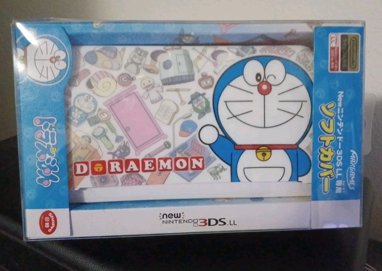 Doraemon Secret Gadgets RARE Protective Case for New Nintendo 3DS XL/LL