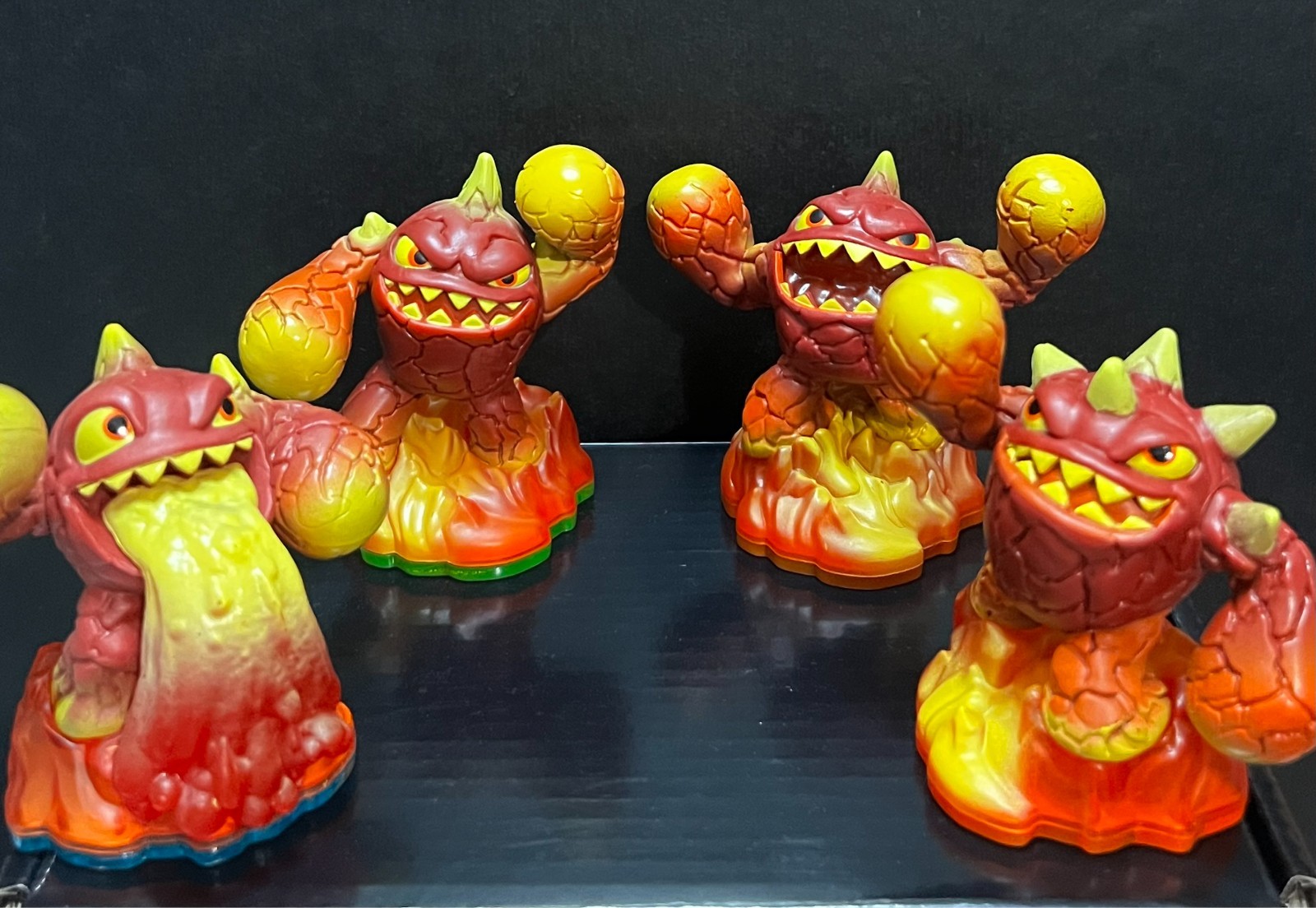 Skylanders Lot of 4 – Swap Force & Spyros Adventure Figures w/ 2 cards