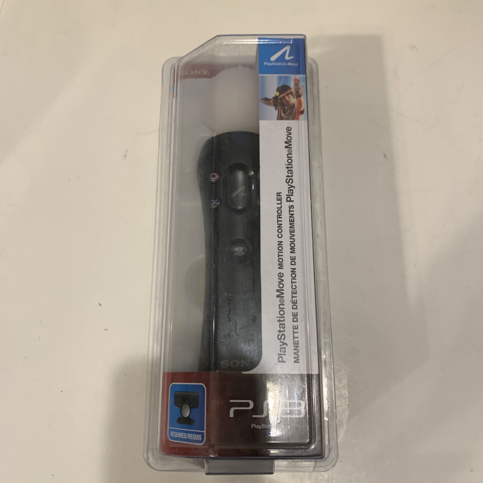 Sealed Sony PlayStation Move Motion Controller – Black (CECH-ZCM1U) Lb23
