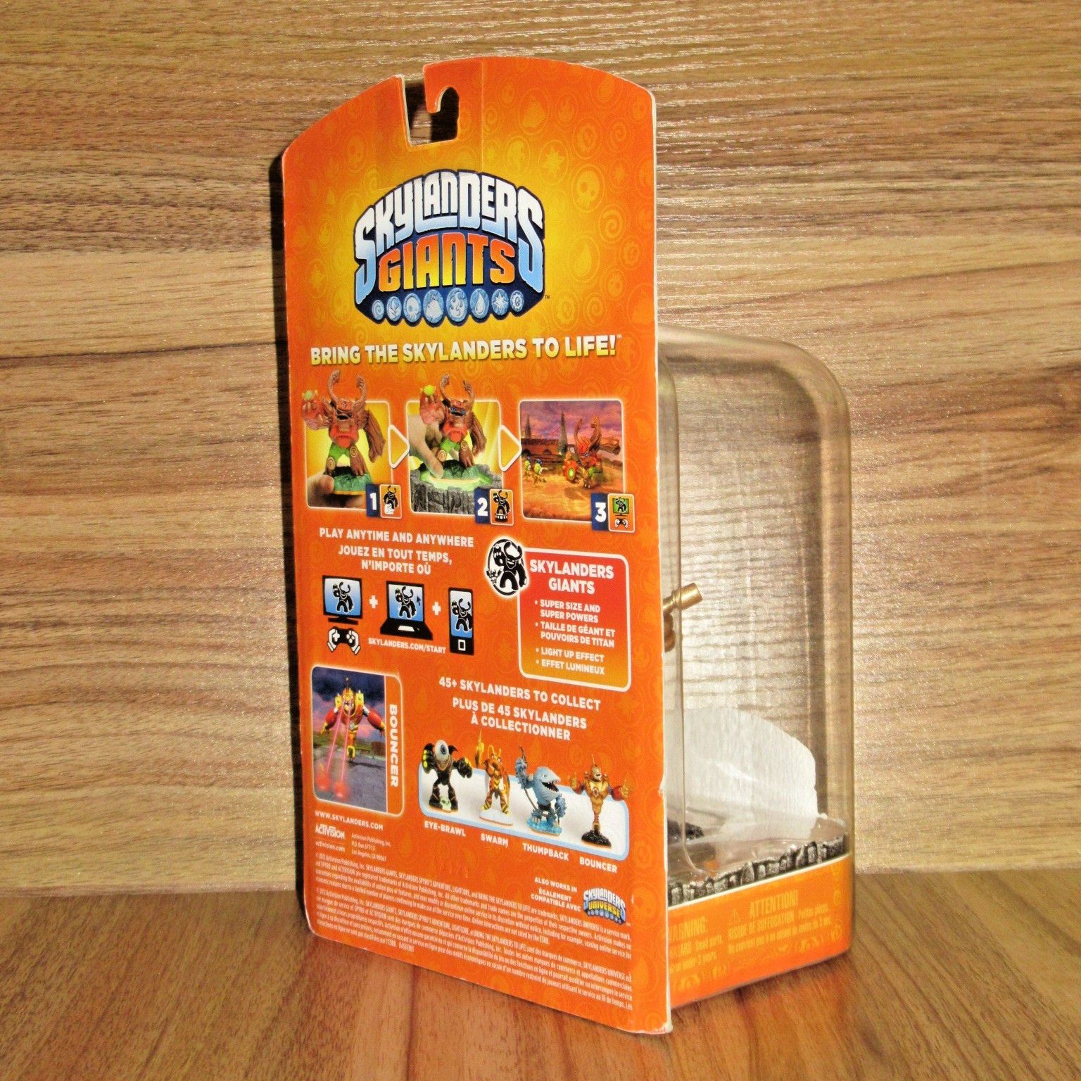 SKYLANDERS GIANTS – BOUNCER CHARACTER FIGURE by ACTIVISION