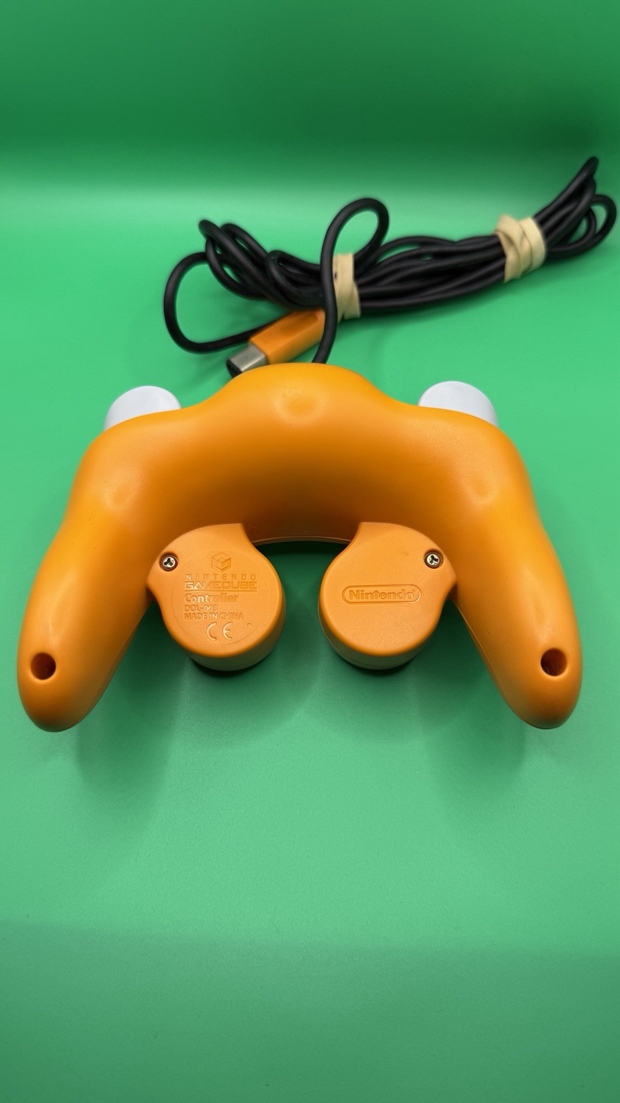 OEM Nintendo Spice Orange Gamecube Controller Great Condition