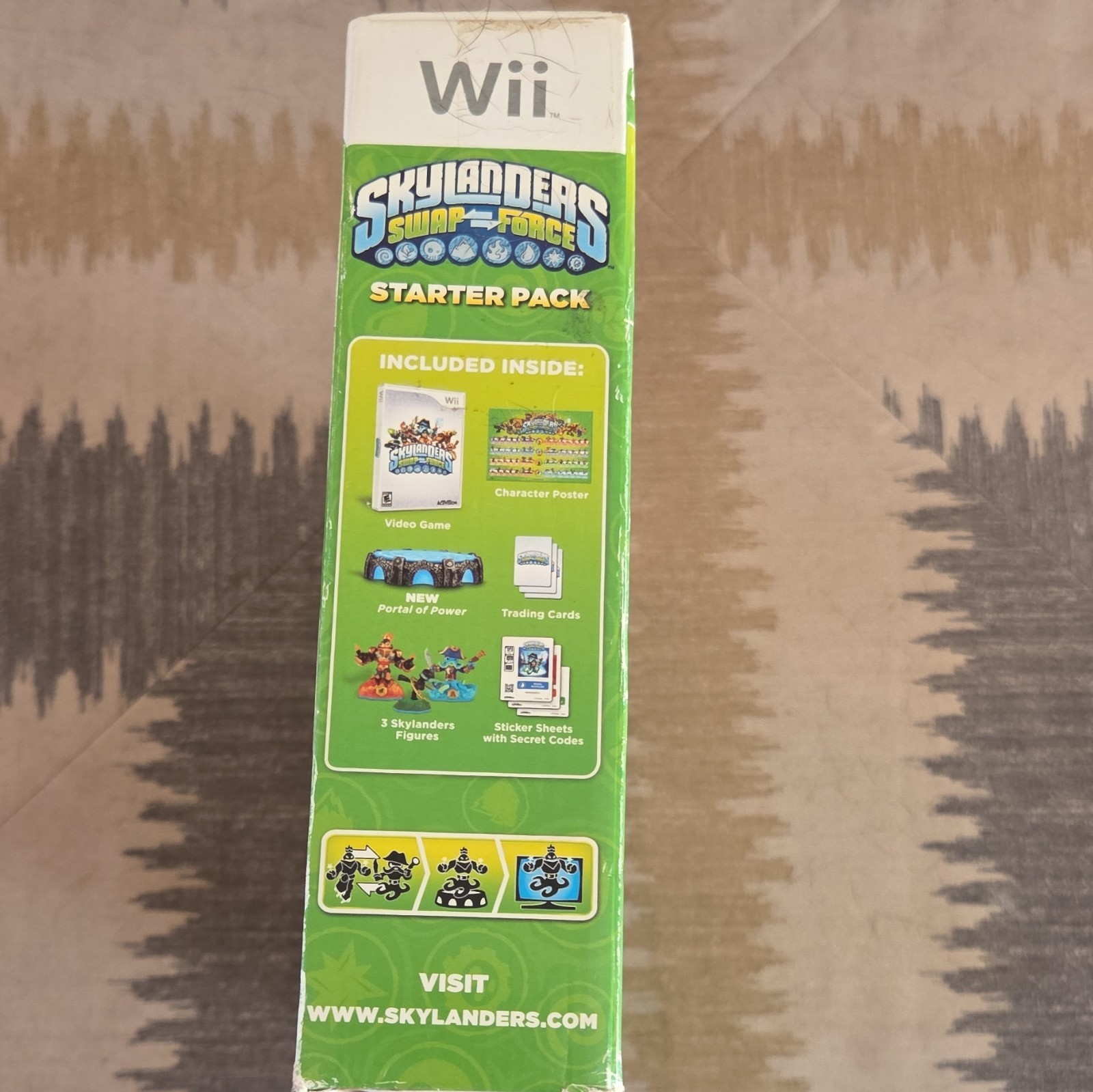 Activision Skylanders SWAP Force Starter Pack Wii – Blast Zone, Wash Buckler