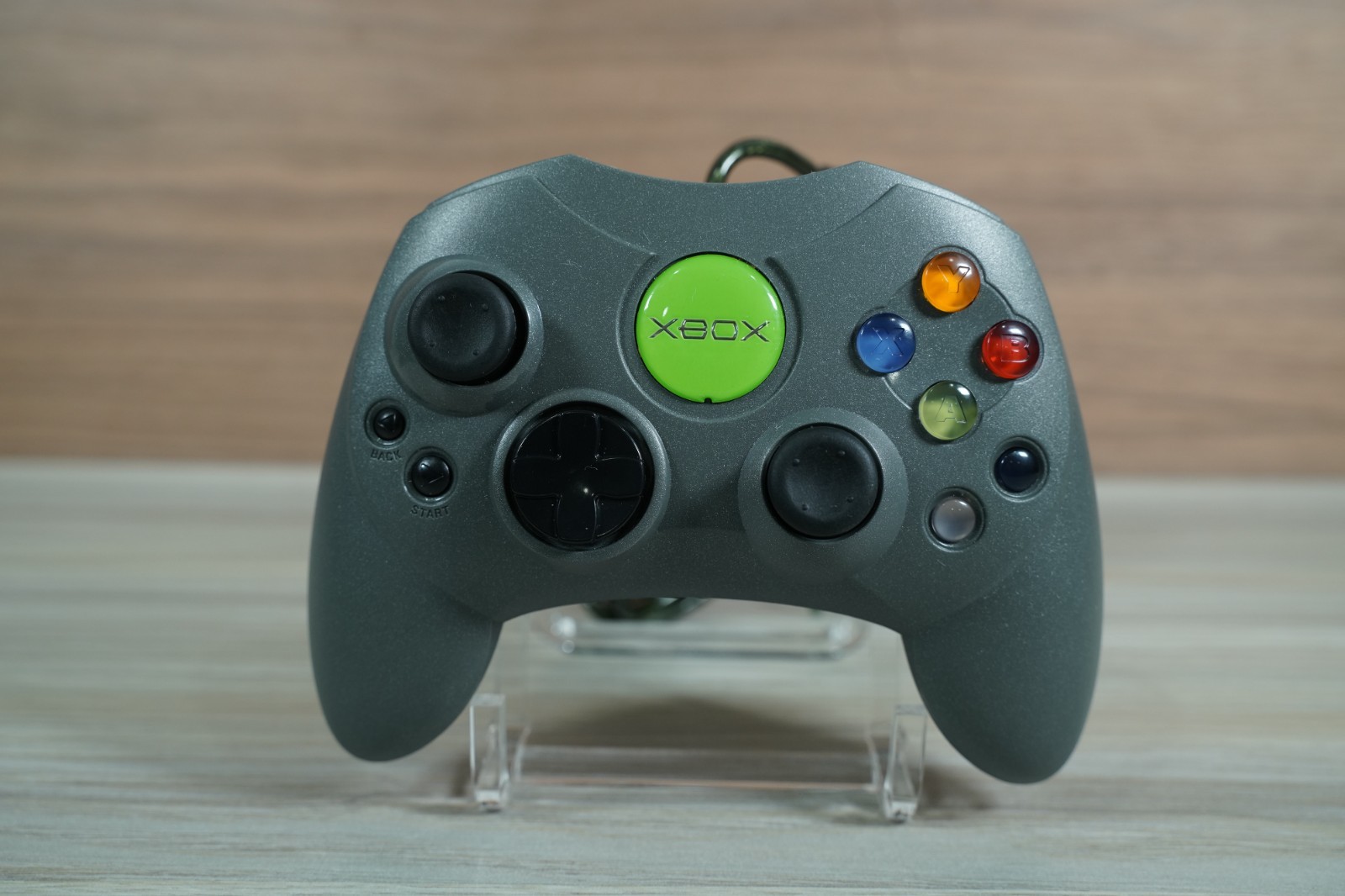 Original XBOX Controller S-Type Microsoft Japan Gray Grey Japanese Exclusive