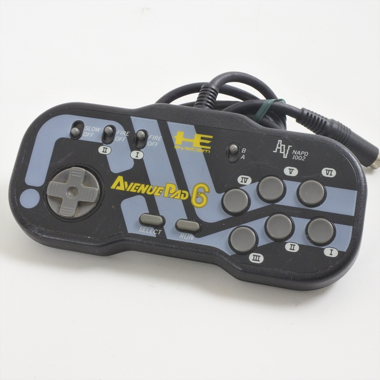 PC-Engine Avenue Pad 6 Controller NAPD-1002 Tested 1748