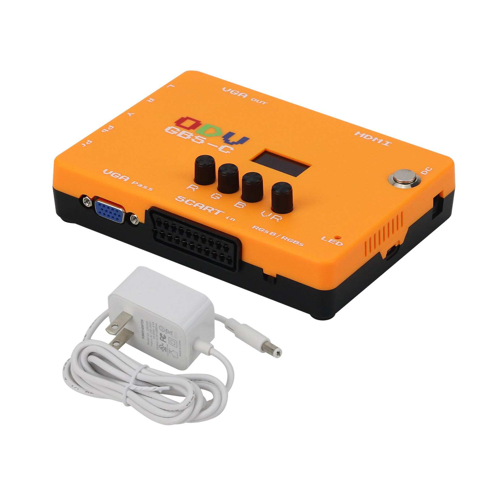 ODV-GBSC GBS Control Video Converter+Power Adapter for Traditional Consoles Game