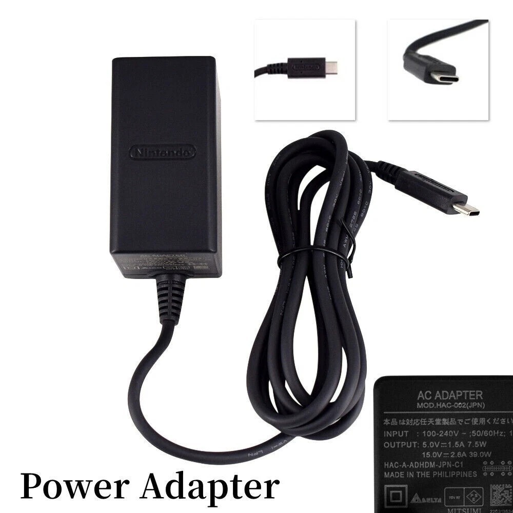 Nintendo Switch Console Screen TV Dock Station With AC Adapter HAC-007